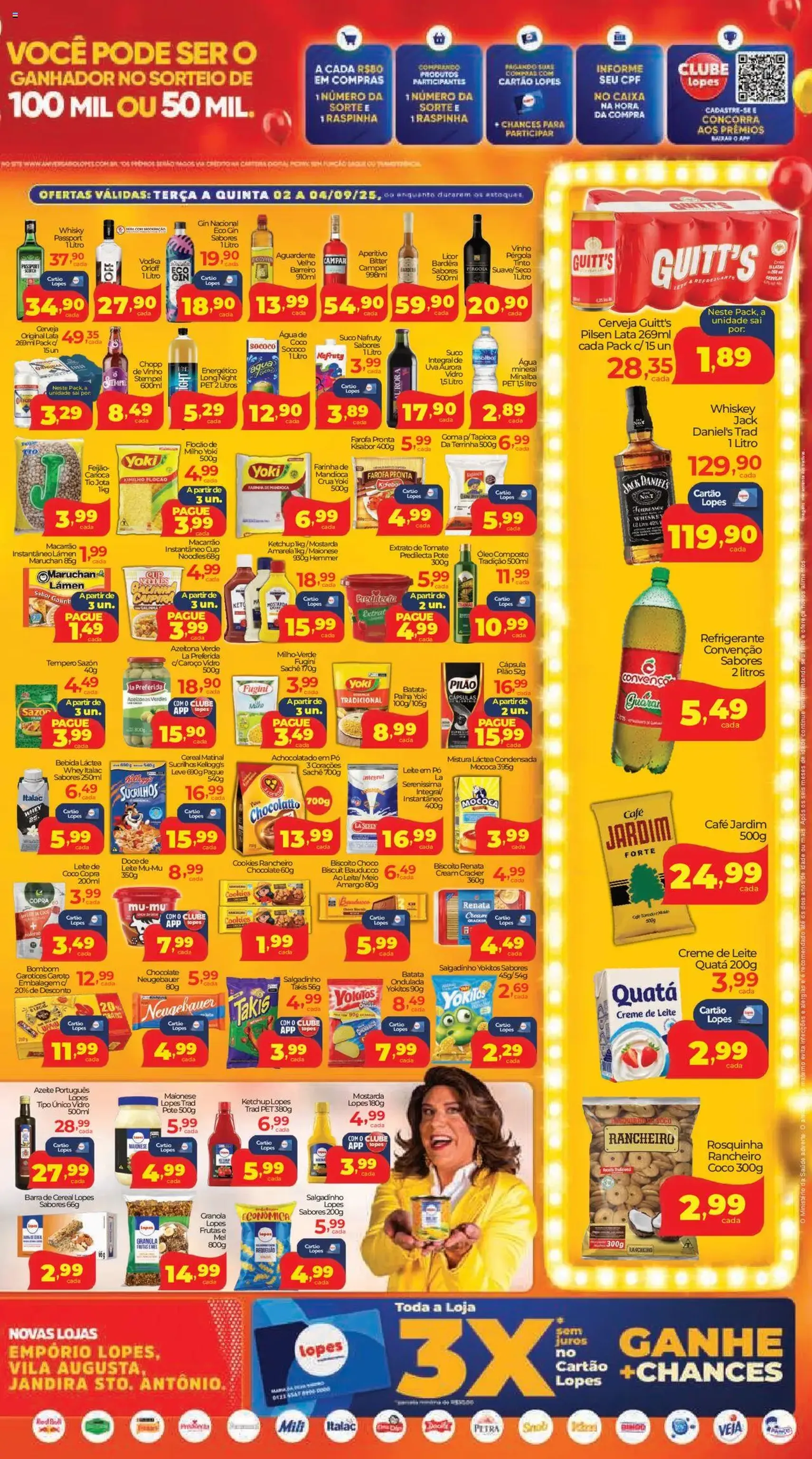 Lopes Supermercados - Ofertas da semana - folheto válido a partir de 02/09/2025 página 3 de 4