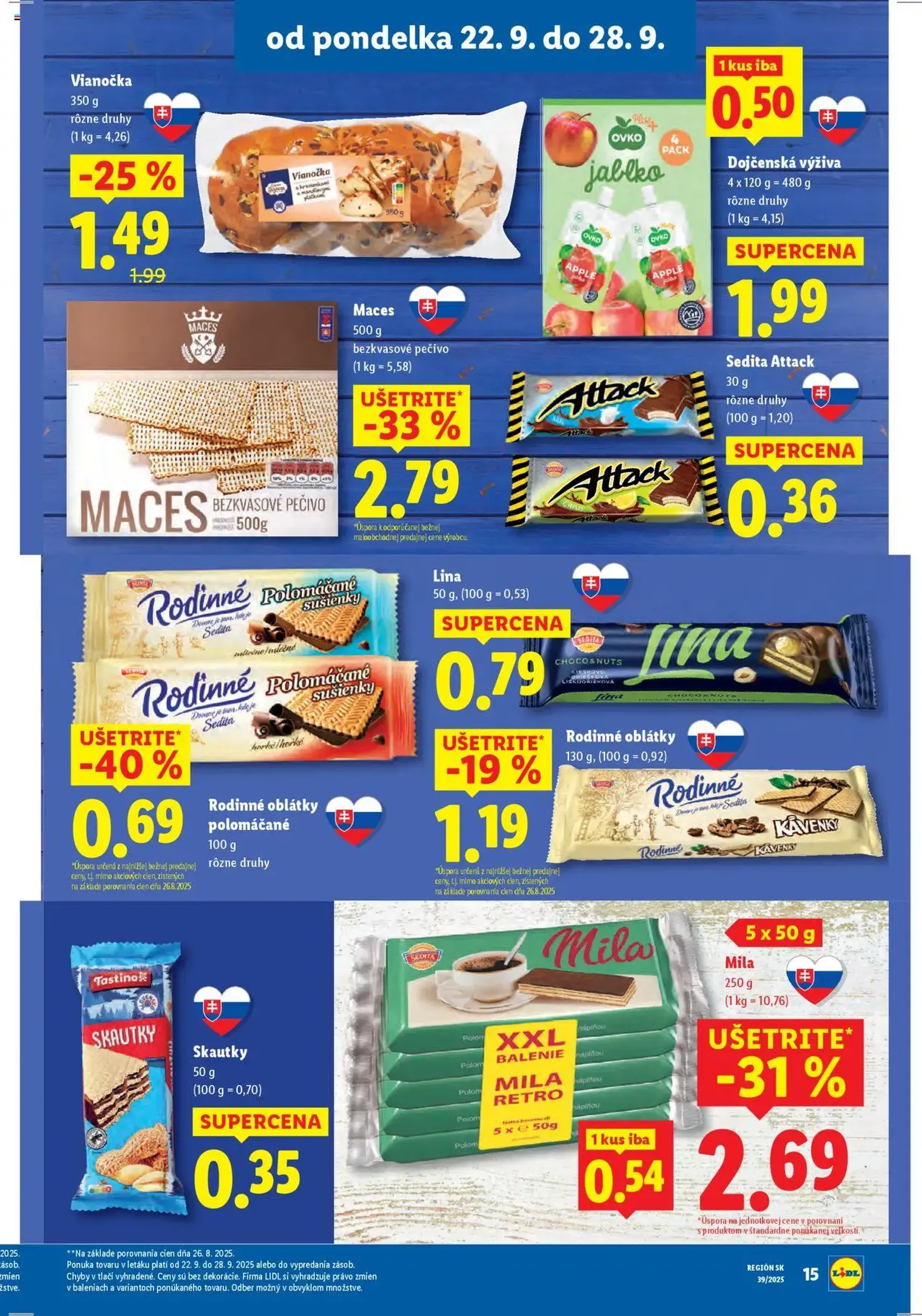Lidl leták - platný leták od 22.09.2025 strana 21 z 99 Lidl leták - platný leták od 22.09.2025 strana 21 z 99