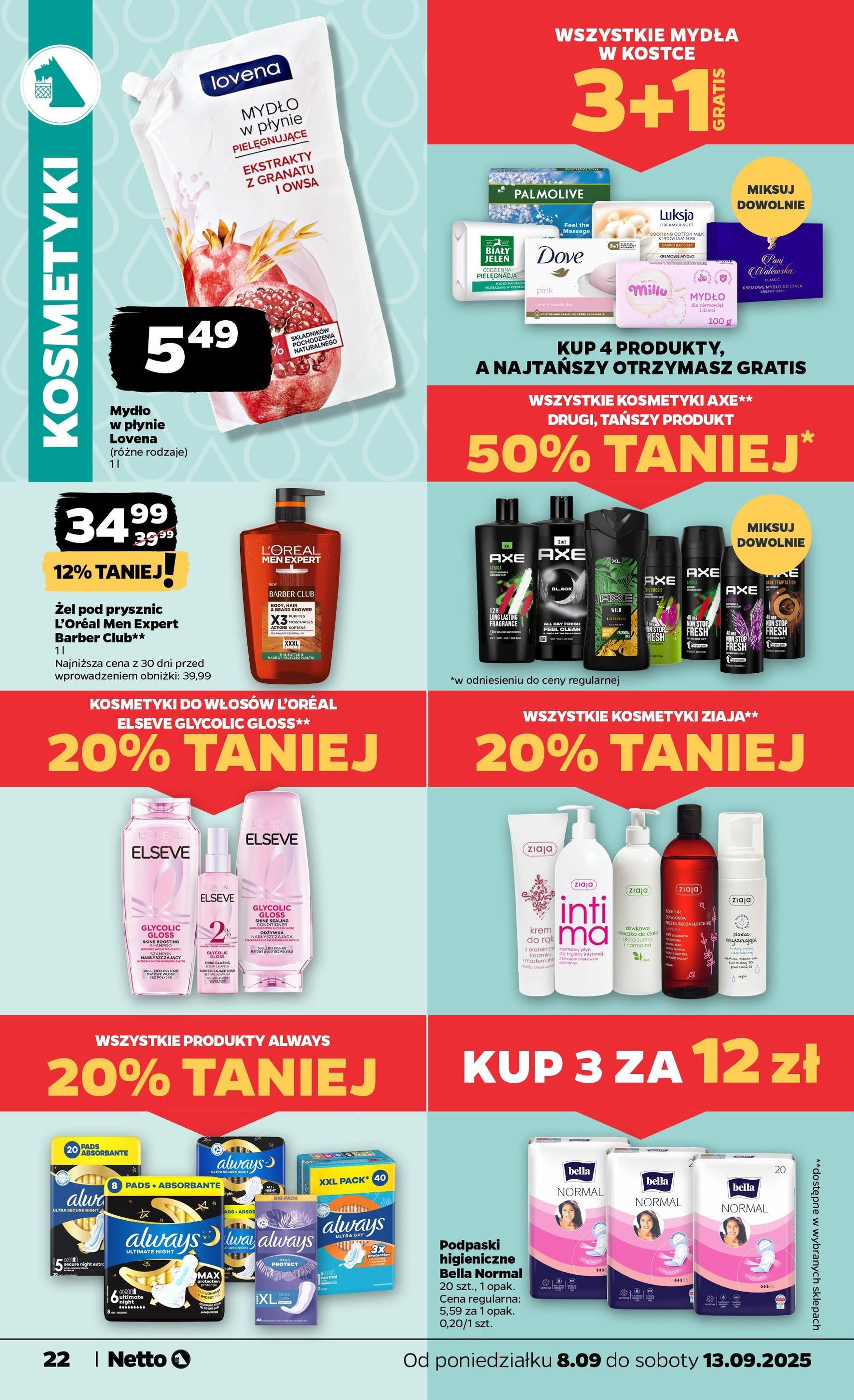 Netto gazetka - Spożywcza - ważny gazetka od 08.09.2025 strona 22 z 30 Netto gazetka - Spożywcza - ważny gazetka od 08.09.2025 strona 22 z 30