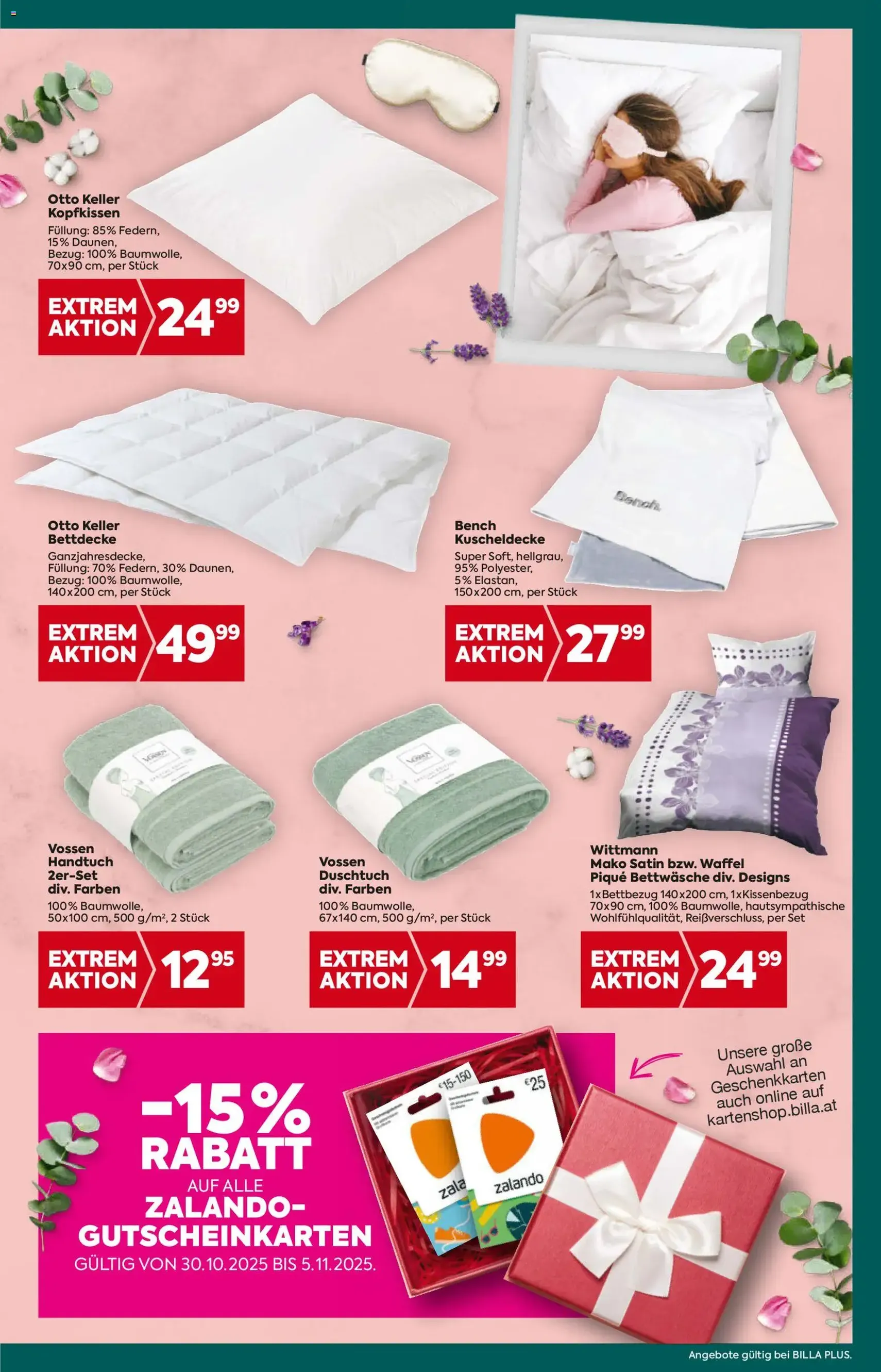 Billa Plus Flugblatt - Gültiger Prospekt ab 30.10.2025, Seite 17 von insgesamt 22