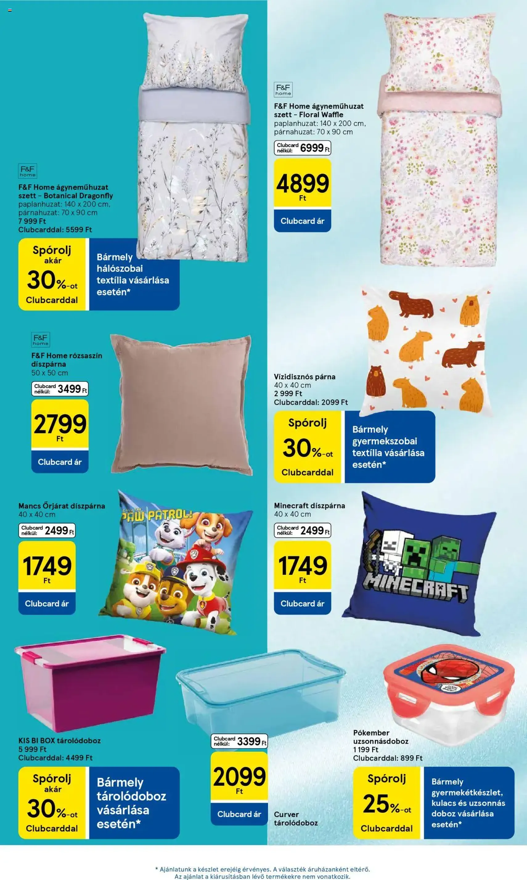 Tesco Hipermarket - Akciós újság - 2025.08.07. érvényes szórólap 31 oldal 32 oldalból Tesco Hipermarket - Akciós újság - 2025.08.07. érvényes szórólap 31 oldal 32 oldalból