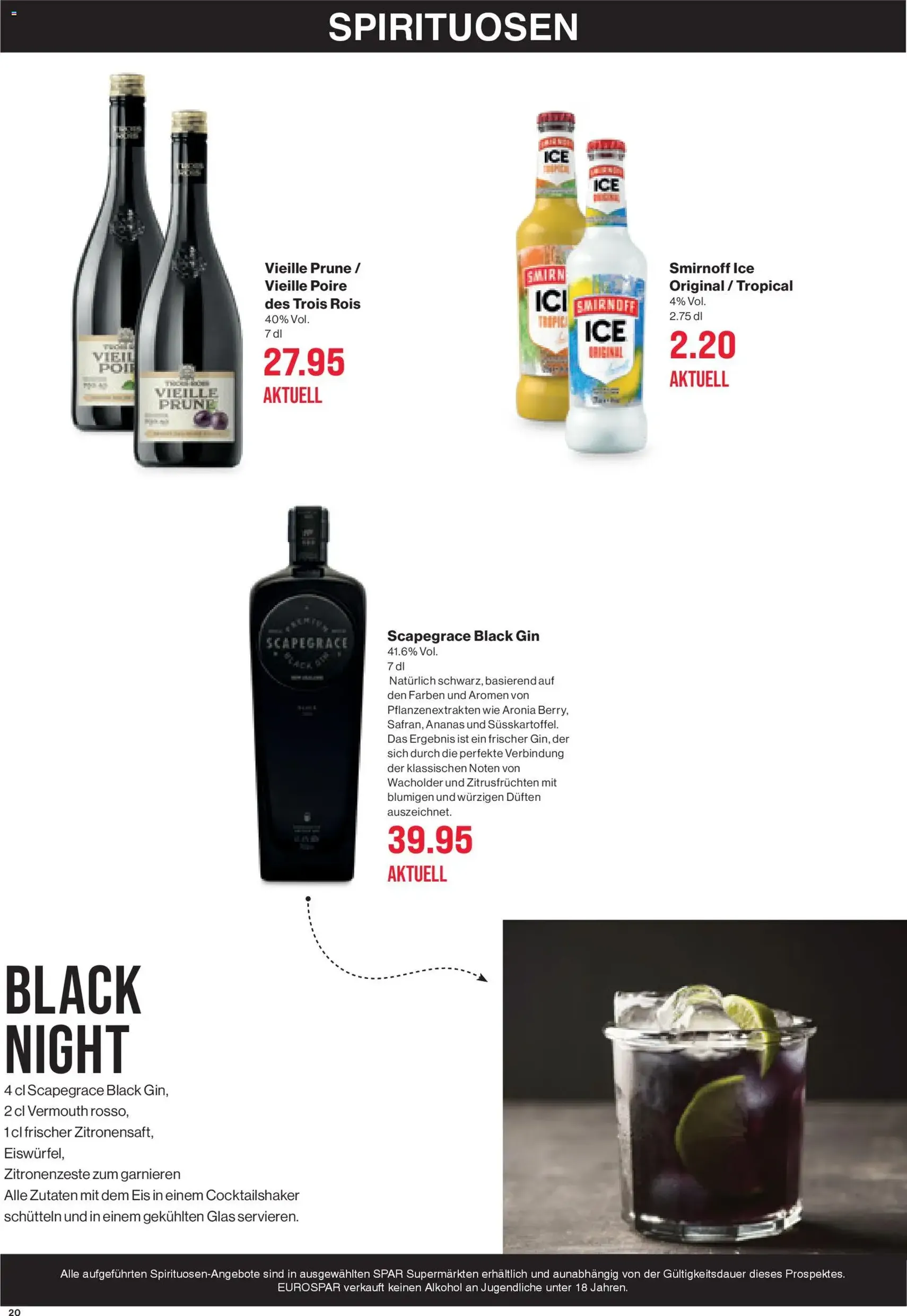SPAR Aktionen - Gültiger Prospekt ab 06.11.2025, Seite 20 von insgesamt 24