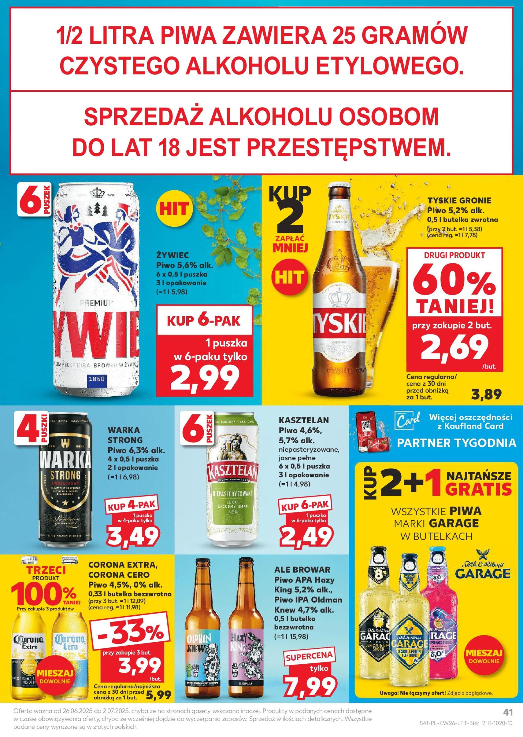 Kaufland gazetka - ważny gazetka od 26.06.2025 strona 41 z 51 Kaufland gazetka - ważny gazetka od 26.06.2025 strona 41 z 51