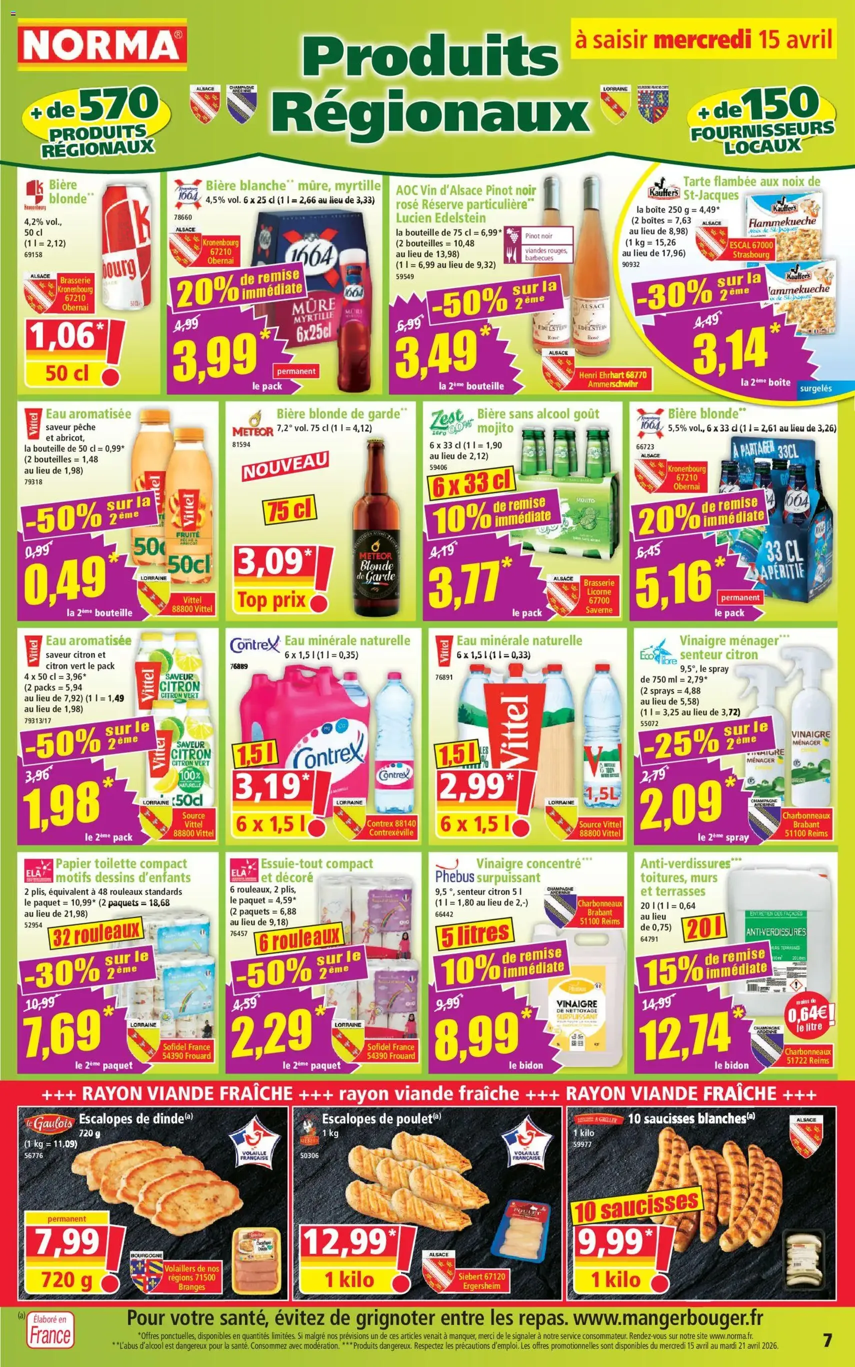 Norma catalogue - brochure valable à partir du 15/04/2026, page 7 sur 14