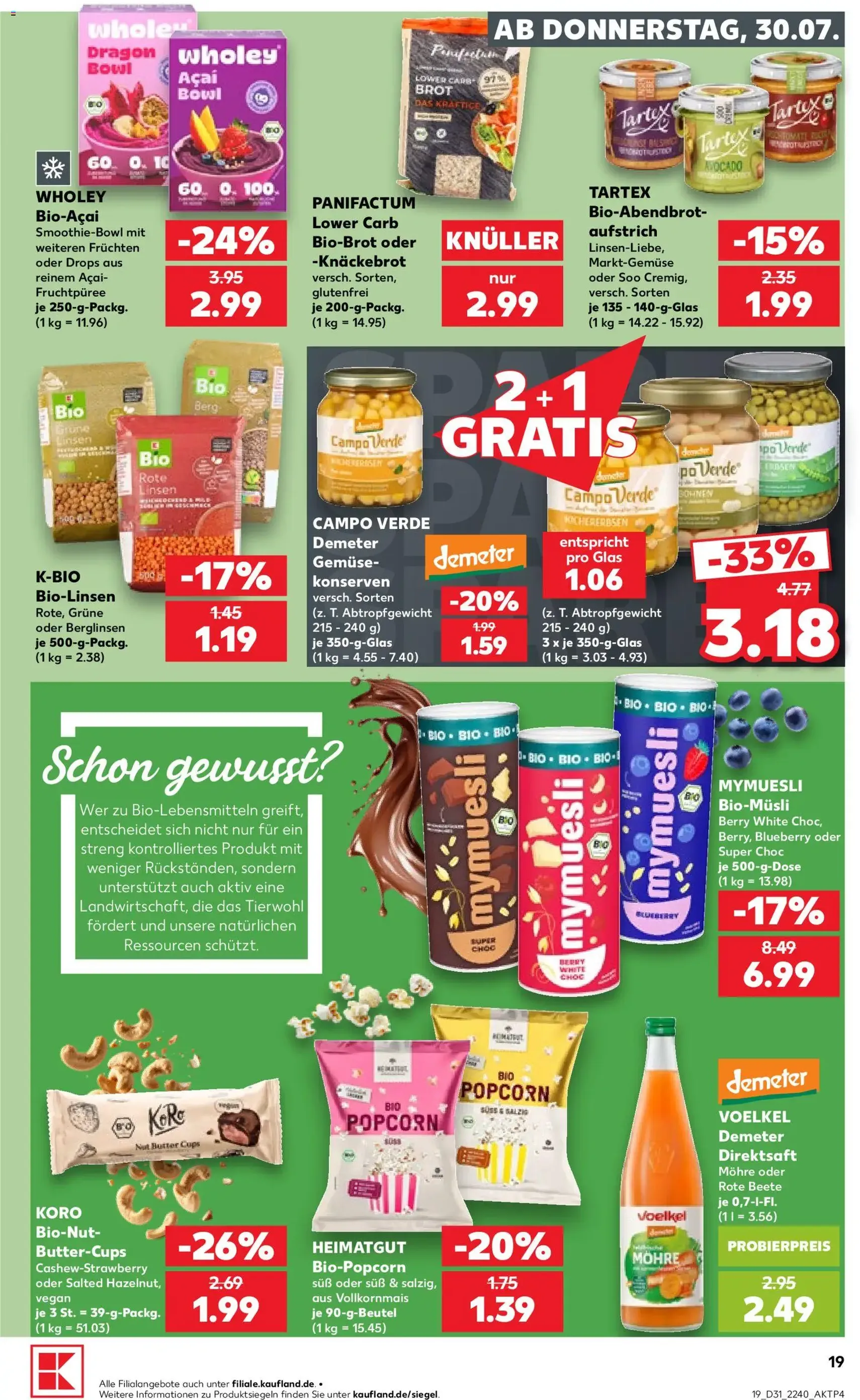 Kaufland DE -DE Folder - geldige folder vanaf 30-07-2026 pagina 19 van 66