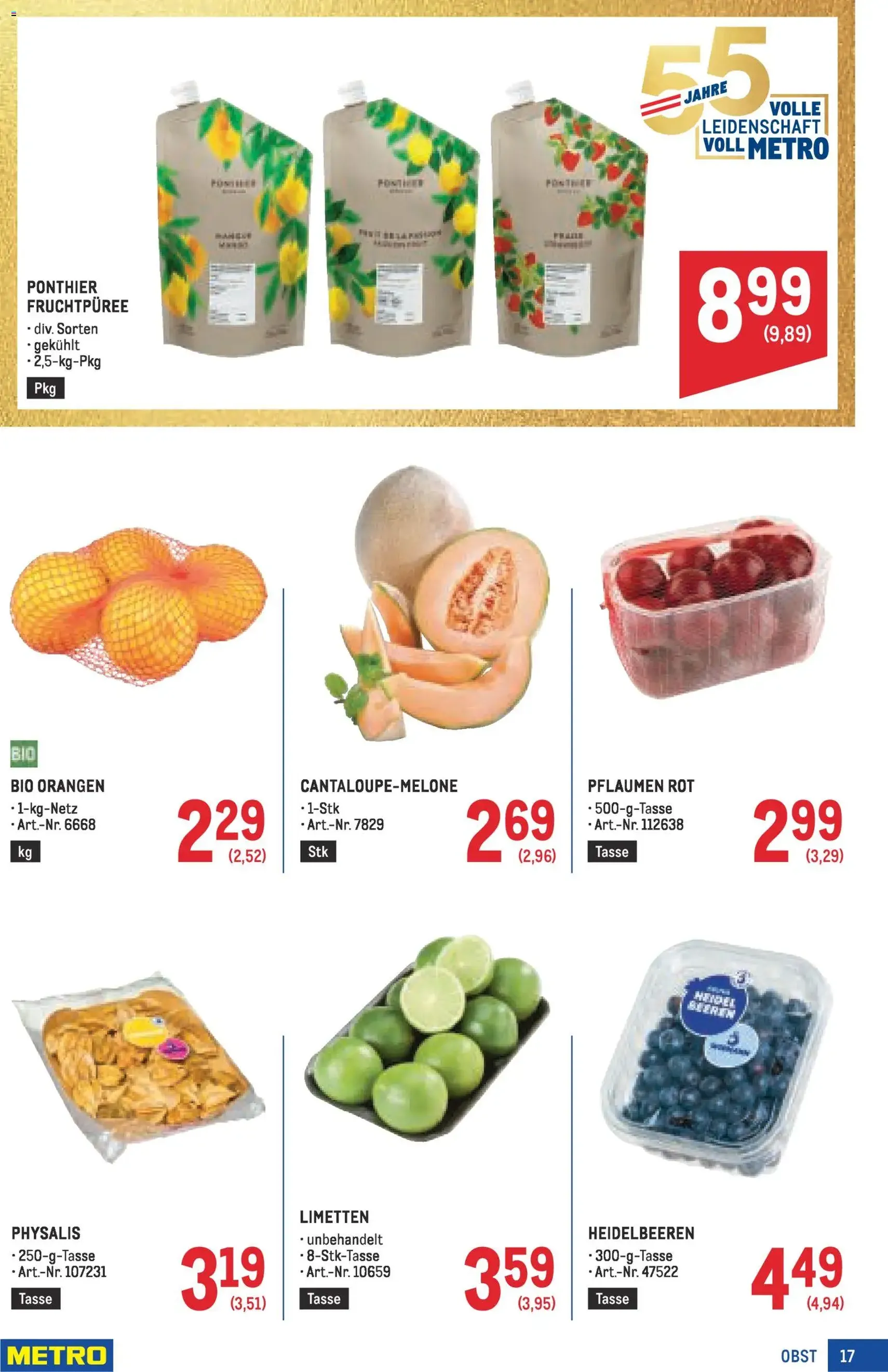 Metro angebote Profi - Gültiger Prospekt ab 05.03.2026, Seite 17 von insgesamt 72