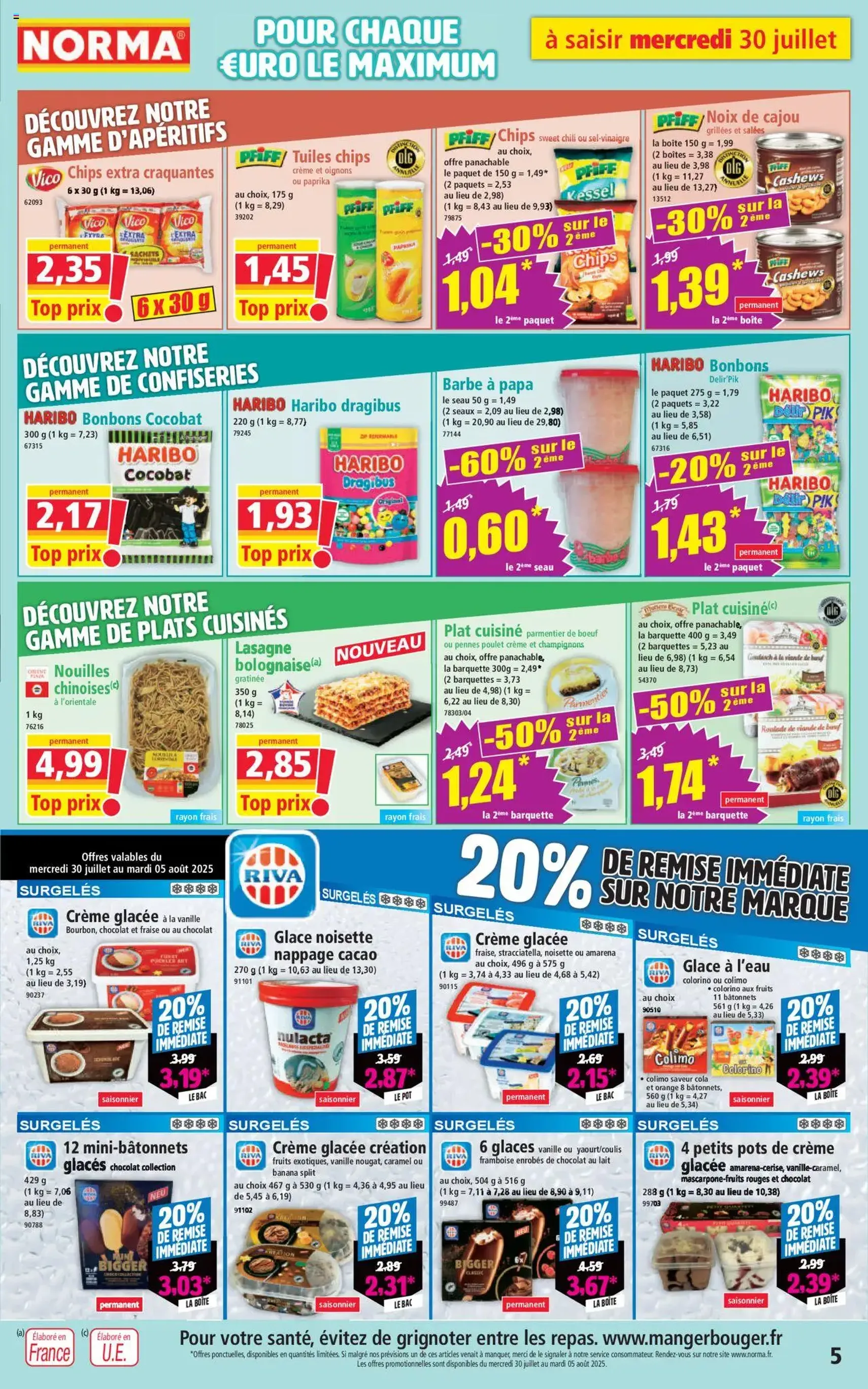 Norma catalogue - brochure valable à partir du 30/07/2025, page 5 sur 12 Norma catalogue - brochure valable à partir du 30/07/2025, page 5 sur 12
