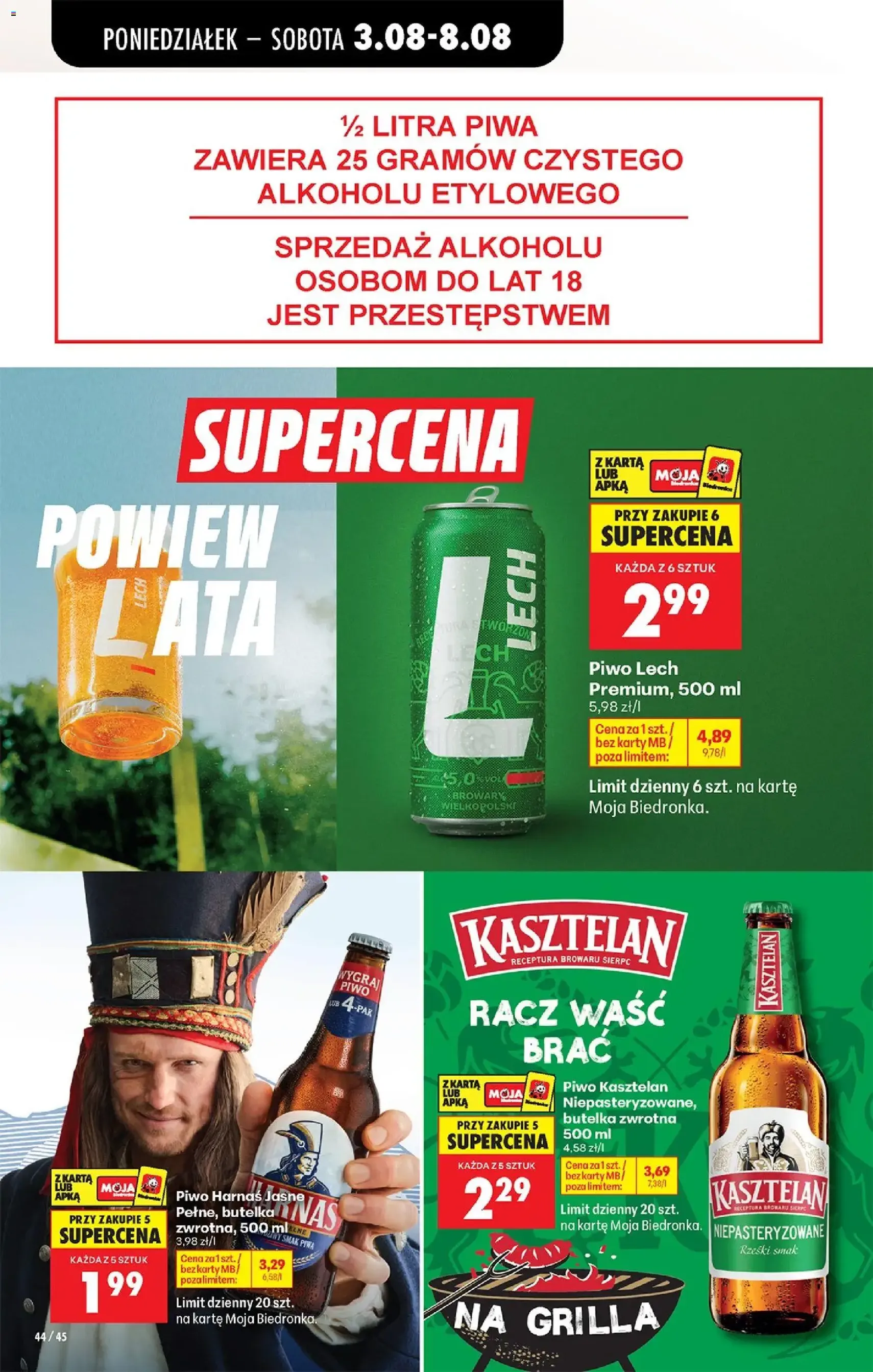 Biedronka gazetka od poniedziałku - ważny gazetka od 03.08.2026 strona 64 z 81