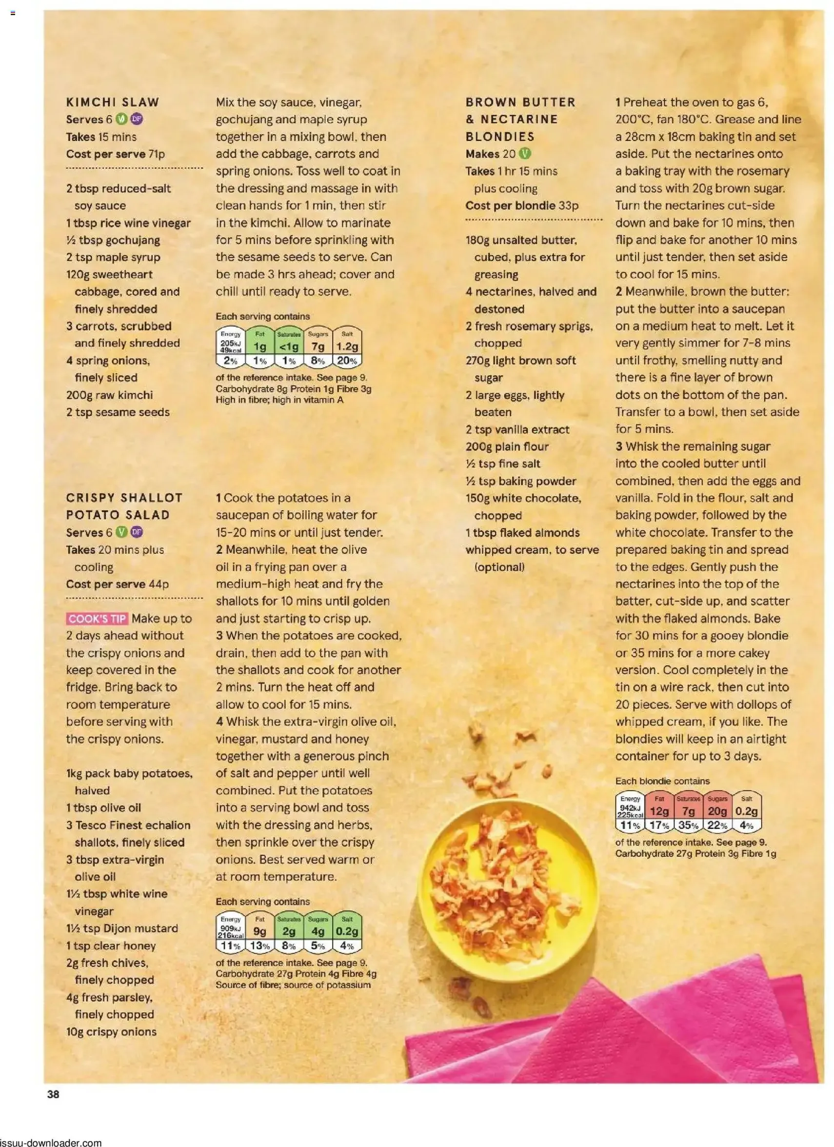 Tesco Magazine - July / August 2026 - valid flyer from 01/07/2026, page 38 of 100