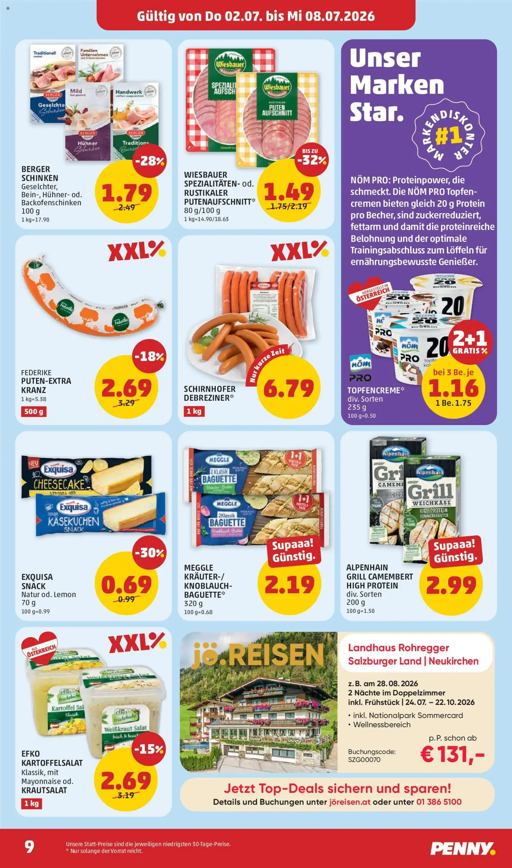 Penny Markt Flugblatt - Gültiger Prospekt ab 02.07.2026, Seite 9 von insgesamt 28