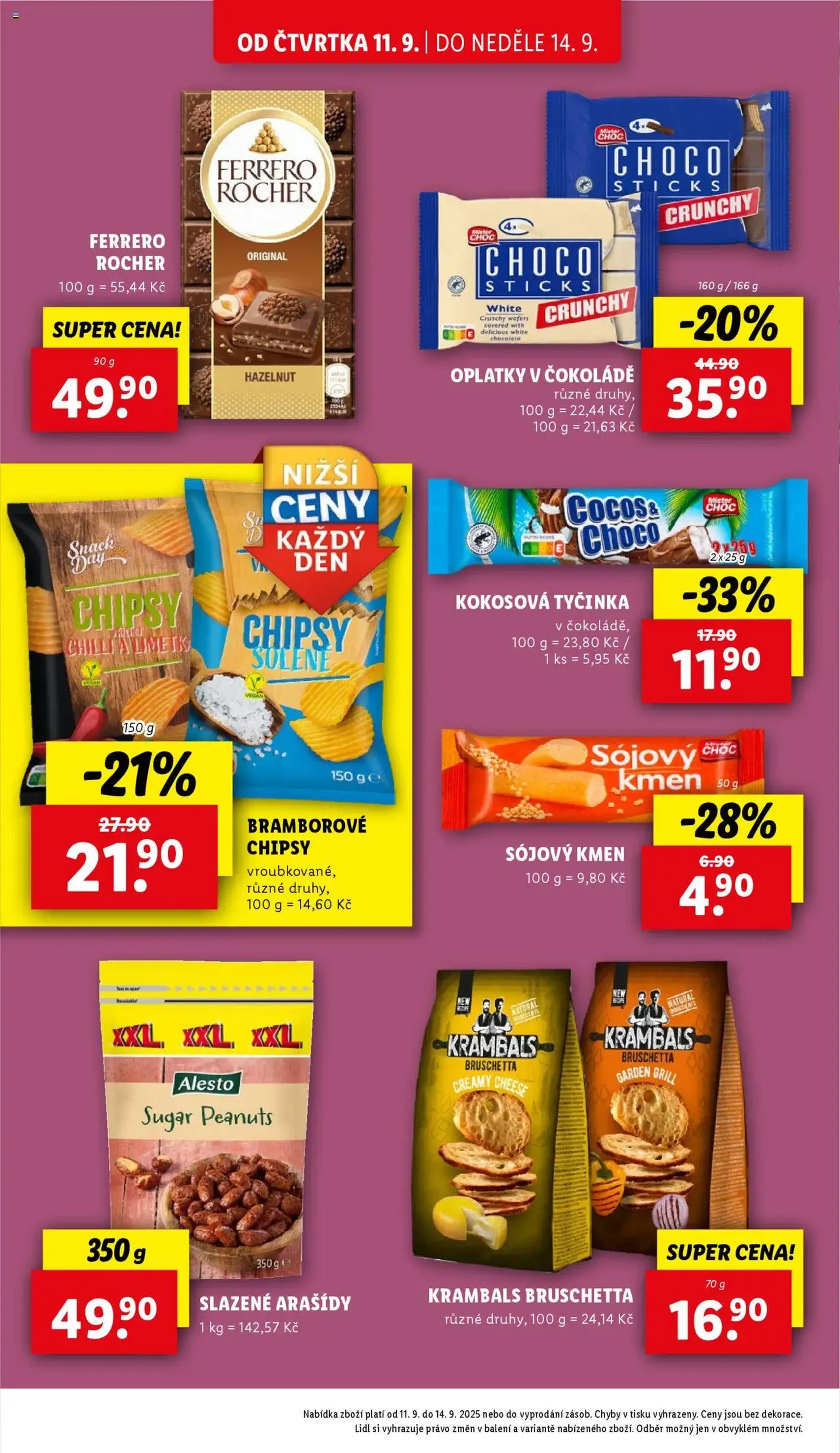Lidl leták - platný leták od 11.09.2025 strana 28 z 51 Lidl leták - platný leták od 11.09.2025 strana 28 z 51