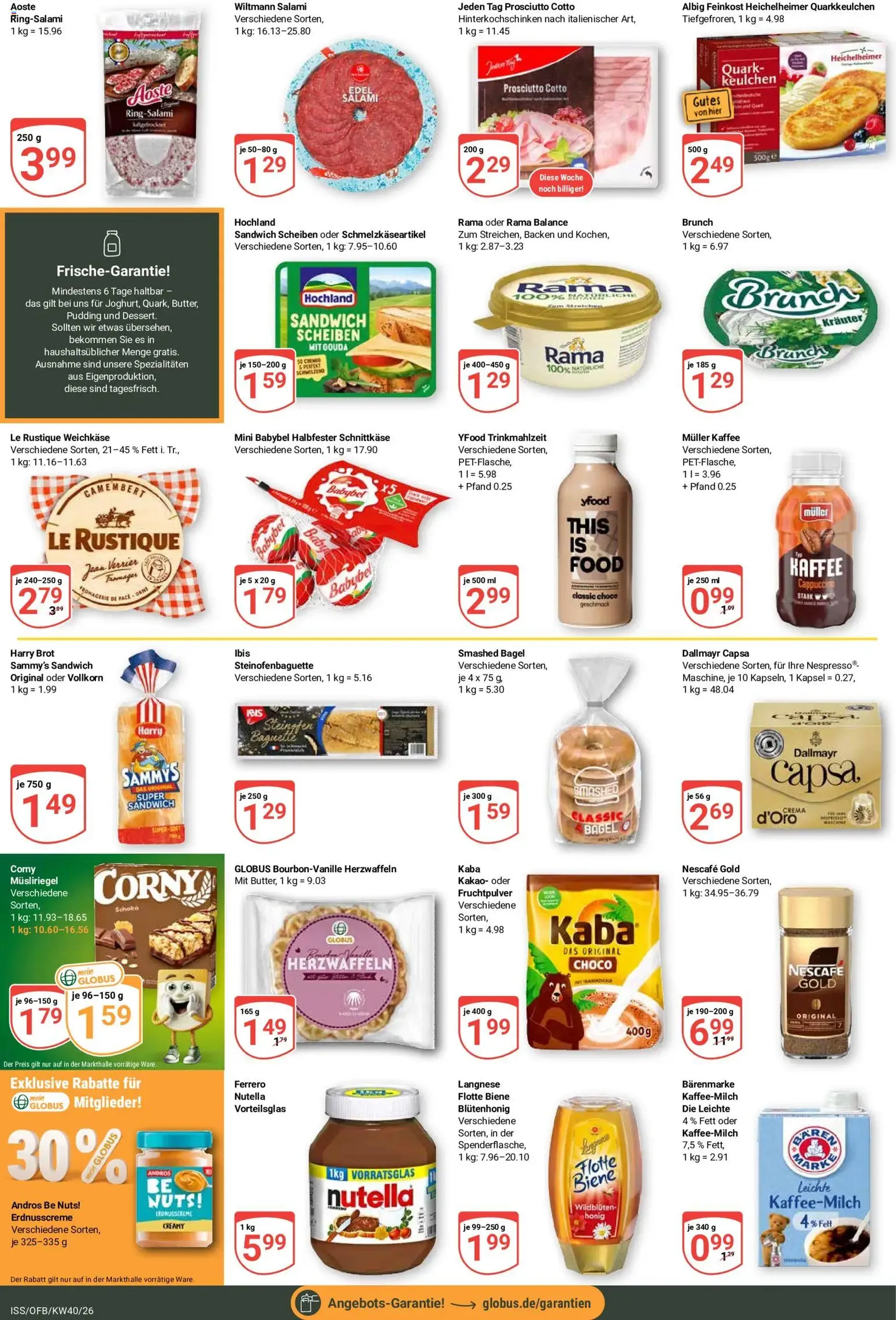Globus Prospekt - Gültiger Prospekt ab 28.09.2026, Seite 14 von insgesamt 24