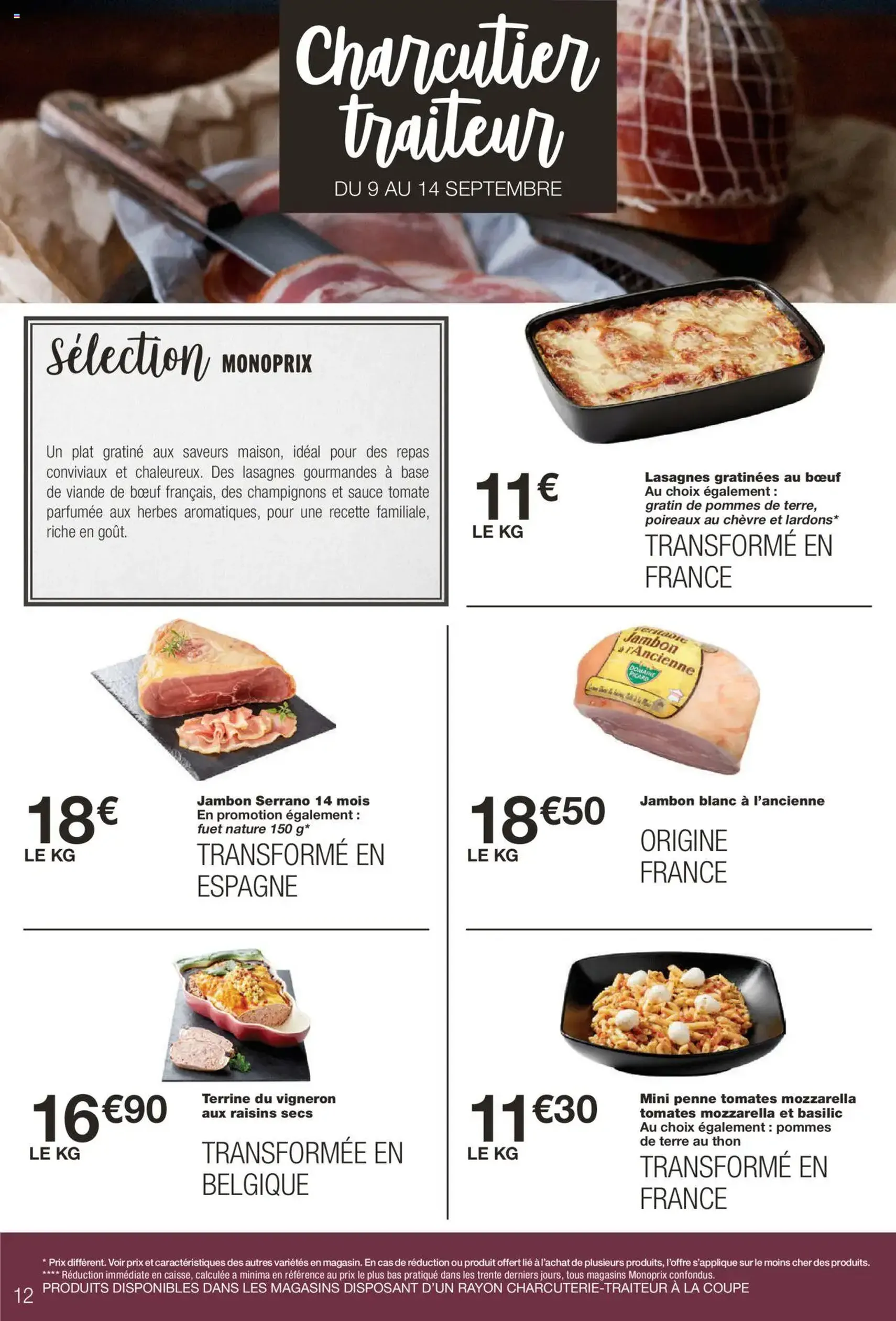 Monoprix catalogue - brochure valable à partir du 09/09/2025, page 12 sur 54 Monoprix catalogue - brochure valable à partir du 09/09/2025, page 12 sur 54