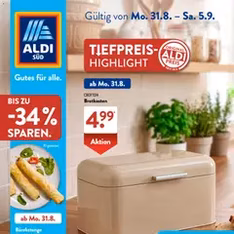 Aldi Süd Prospekt - Prospekt Vorschau gültig ab 31.08.2026