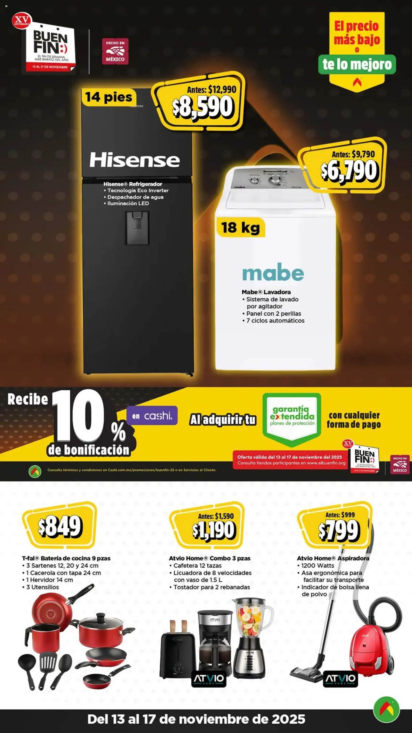 Bodega Aurrerá Buen Fin - folleto válido desde 13/11/2025 página 3 de 4