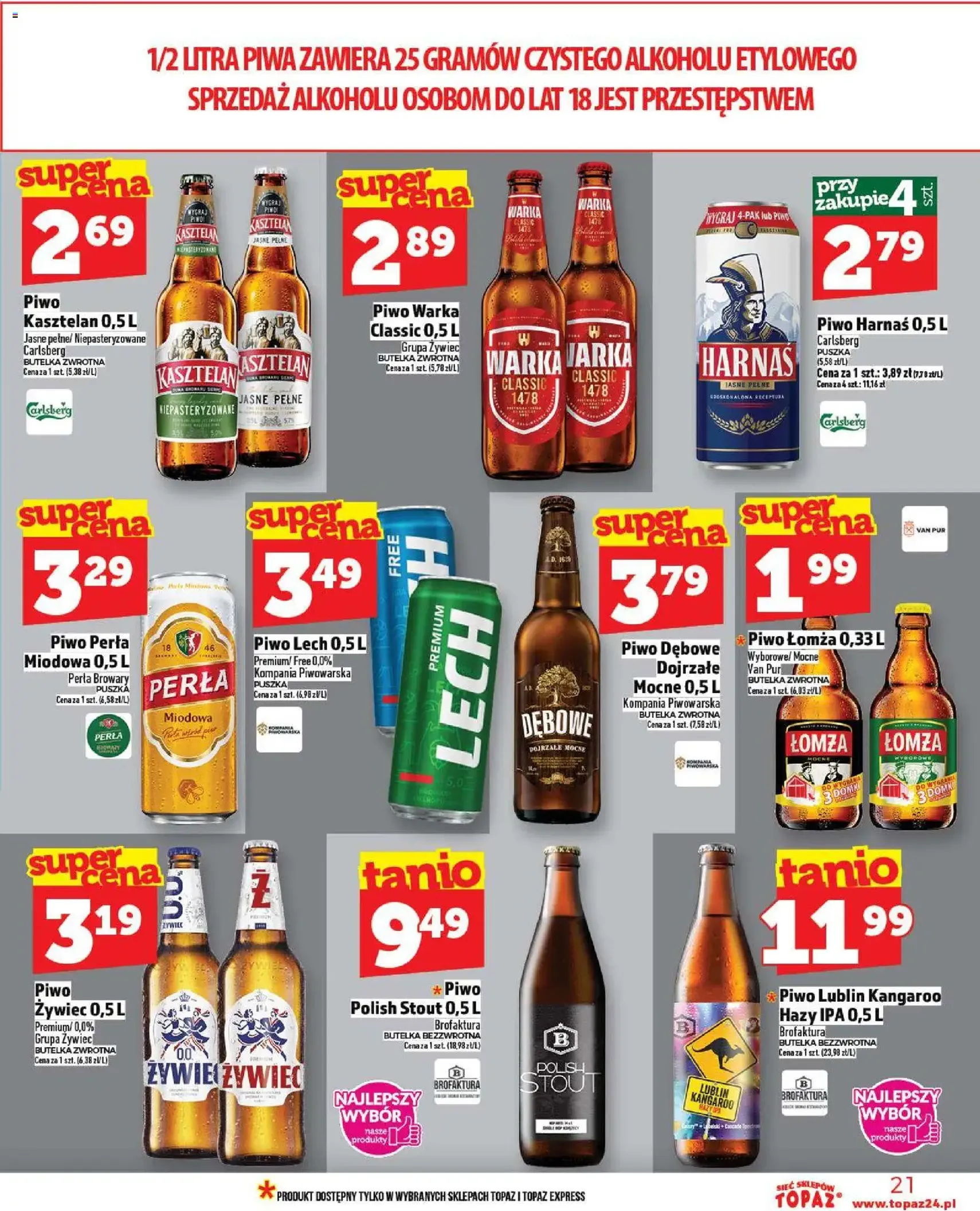 Topaz Gazetka - ważny gazetka od 20.11.2025 strona 21 z 28