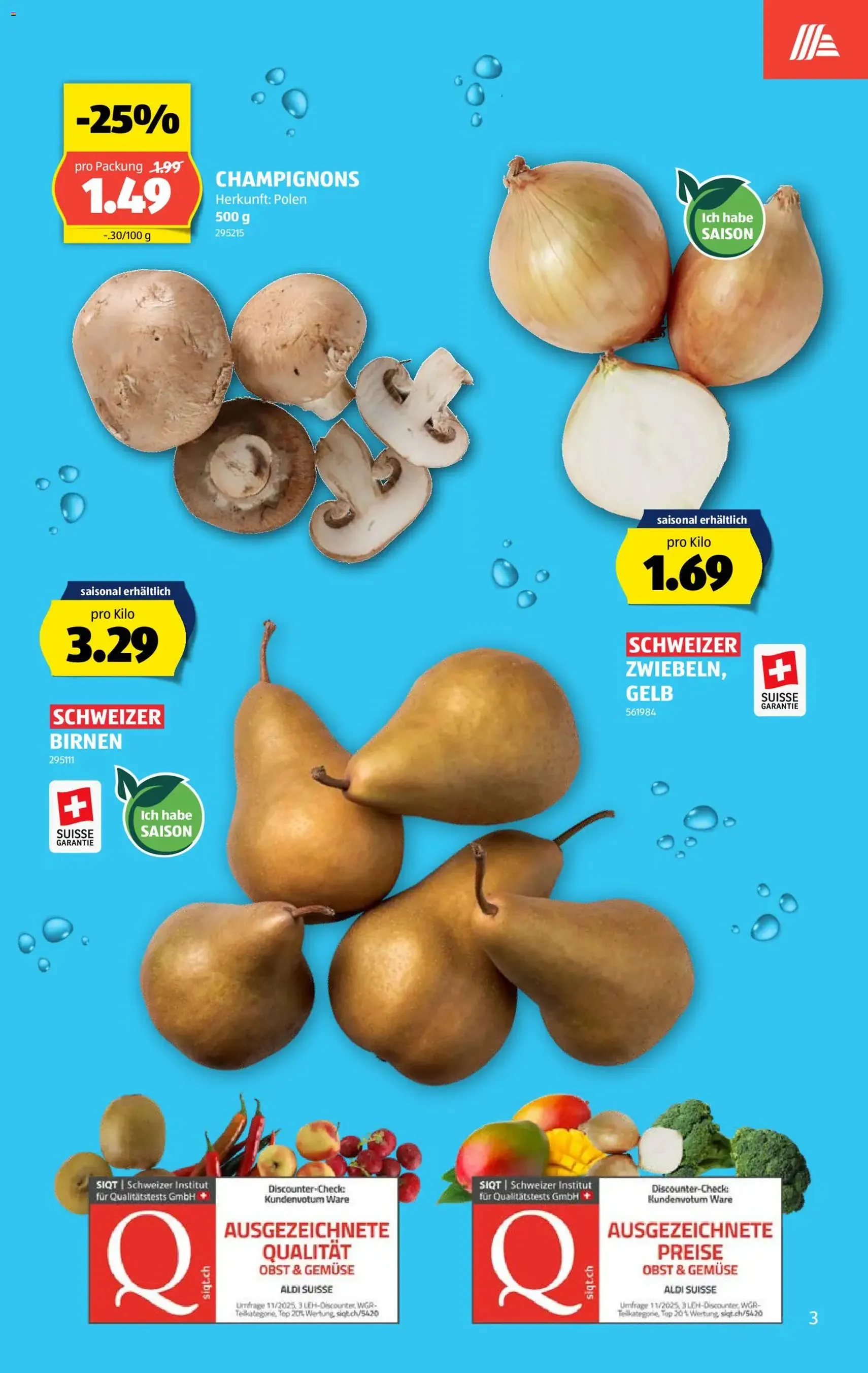 Aldi aktionen - Gültiger Prospekt ab 15.10.2026, Seite 3 von insgesamt 38