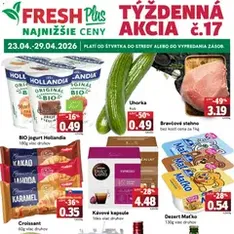 Fresh leták - náhľad letáku platný od 23.04.2026