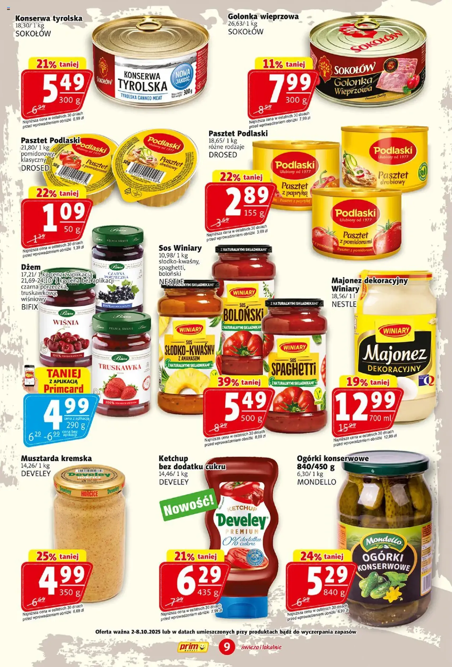 Prim Market Gazetka - ważny gazetka od 02.10.2025 strona 9 z 16