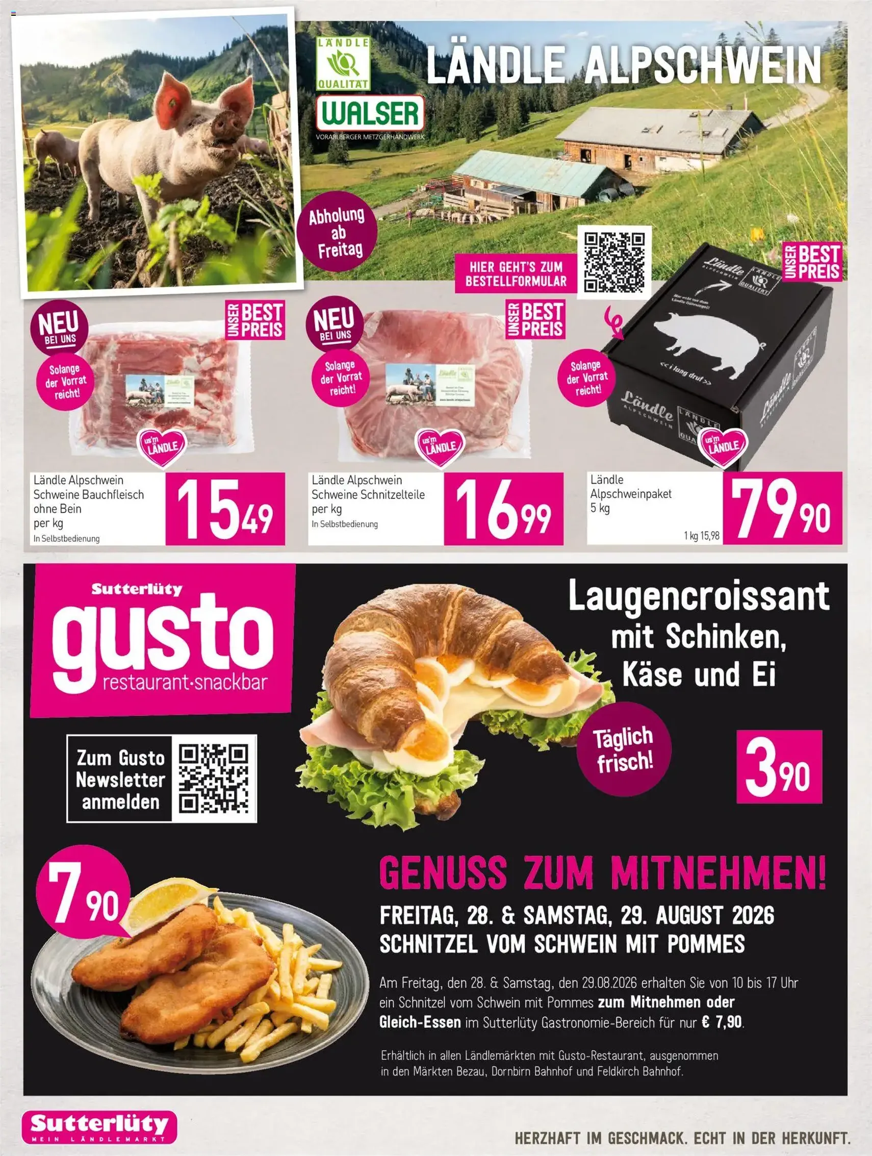 Sutterlüty Flugblatt - Gültiger Prospekt ab 27.08.2026, Seite 8 von insgesamt 20