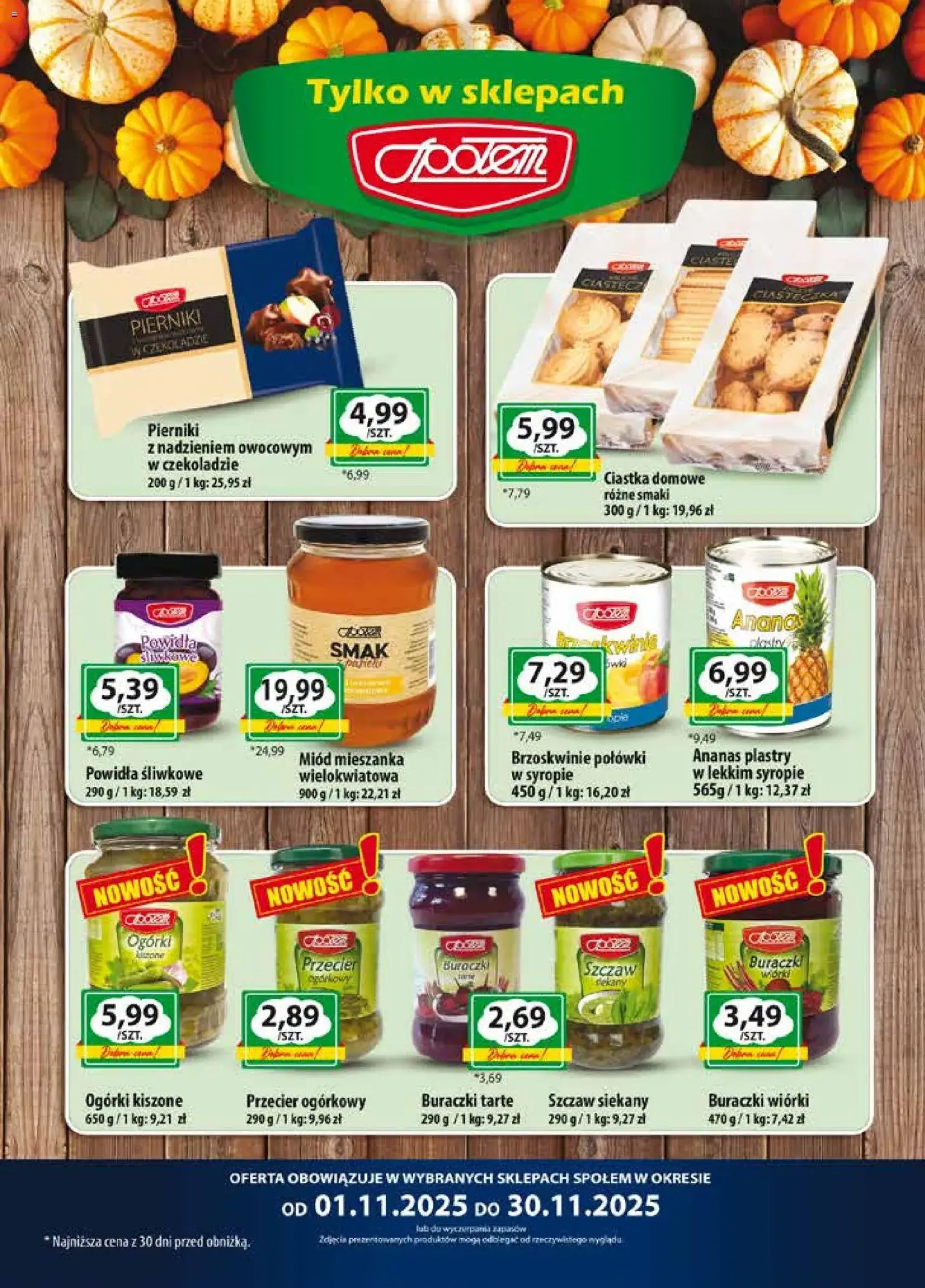 Społem Gazetka - ważny gazetka od 01.11.2025 strona 8 z 24