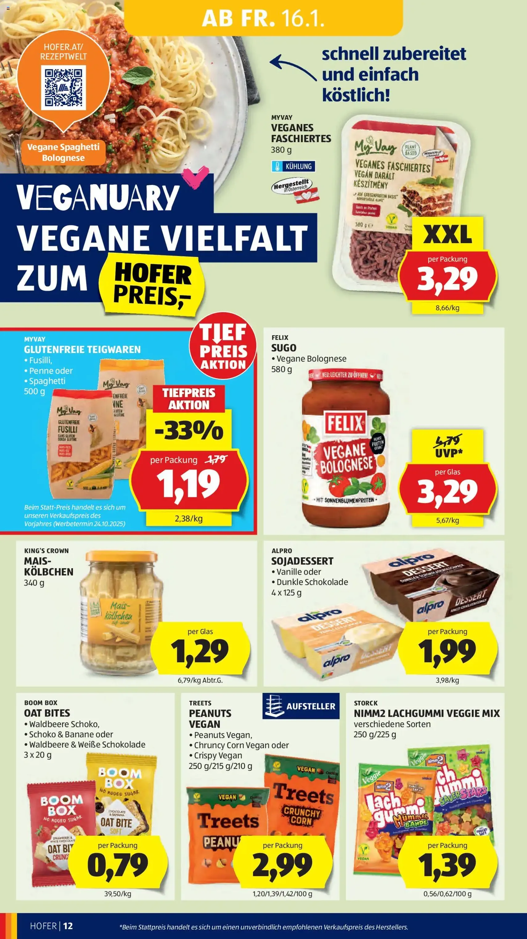 Hofer Flugblatt - Gültiger Prospekt ab 14.01.2026, Seite 14 von insgesamt 41