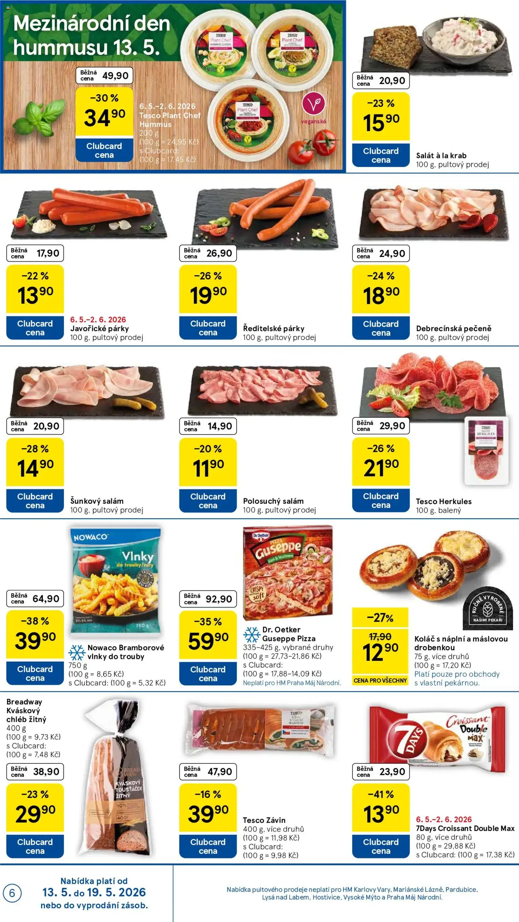 Tesco leták - Hypermarket - platný leták od 13.05.2026 strana 6 z 34