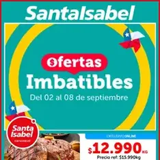 Vista previa del folleto Santa Isabel ofertas válido desde 01.09.2025