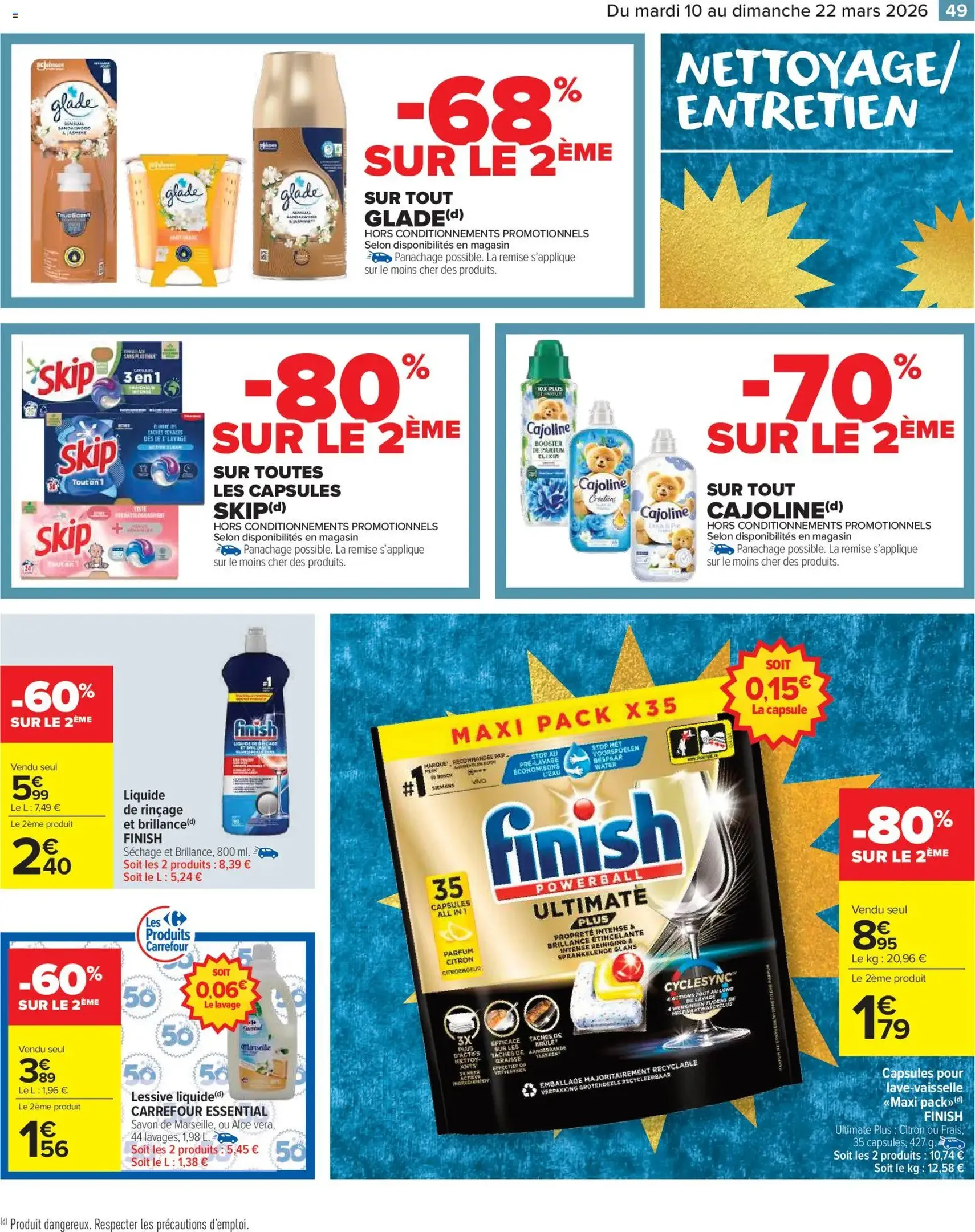 Carrefour Market catalogue semaine 11 - brochure valable à partir du 10/03/2026, page 51 sur 62