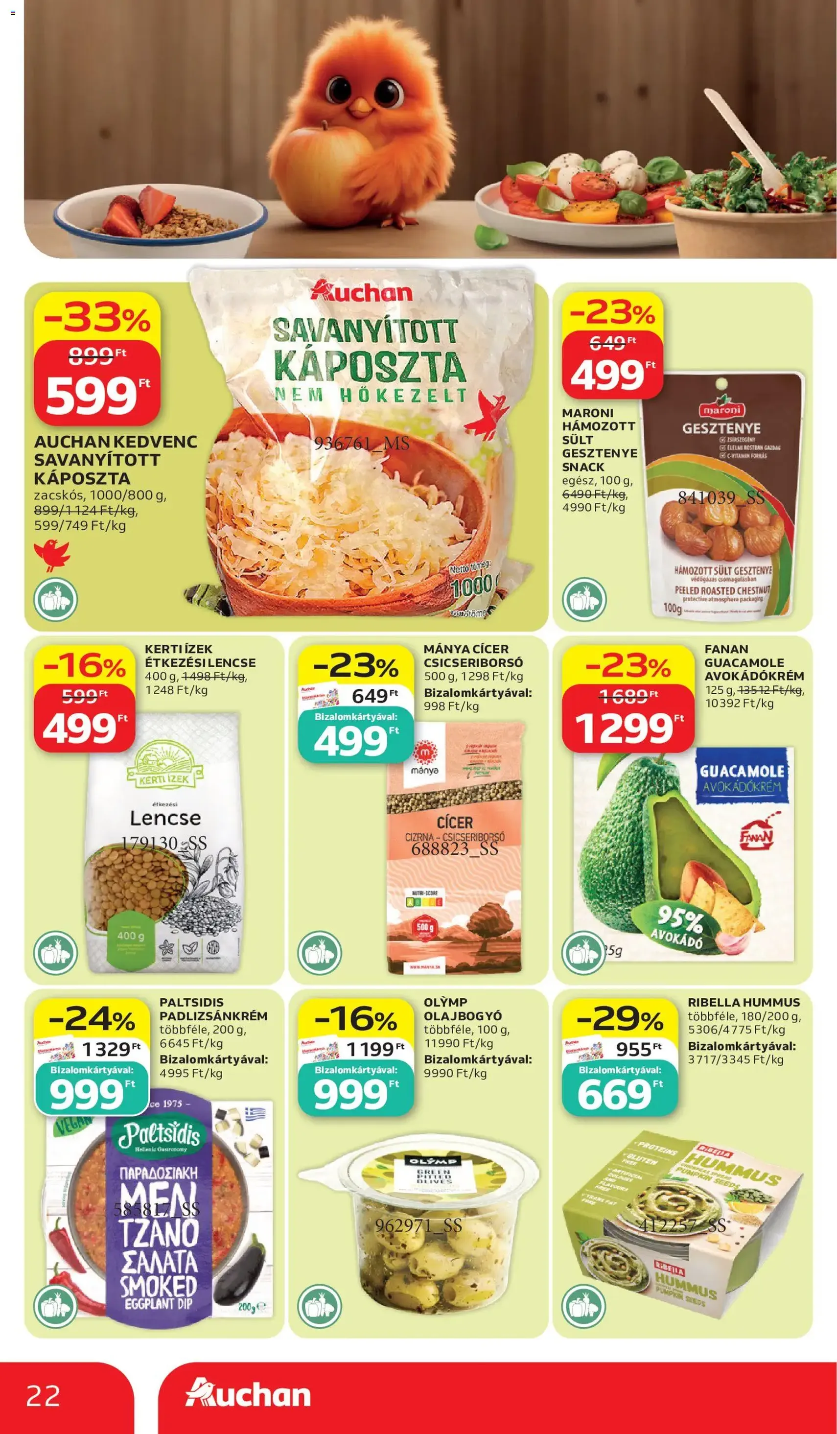 Auchan akciós újság - 2026.06.11. érvényes szórólap 22 oldal 46 oldalból