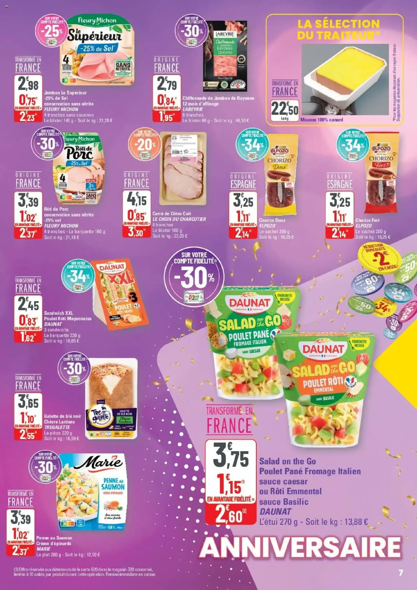 G20 Supermarchés catalogue - brochure valable à partir du 03/06/2026, page 7 sur 25