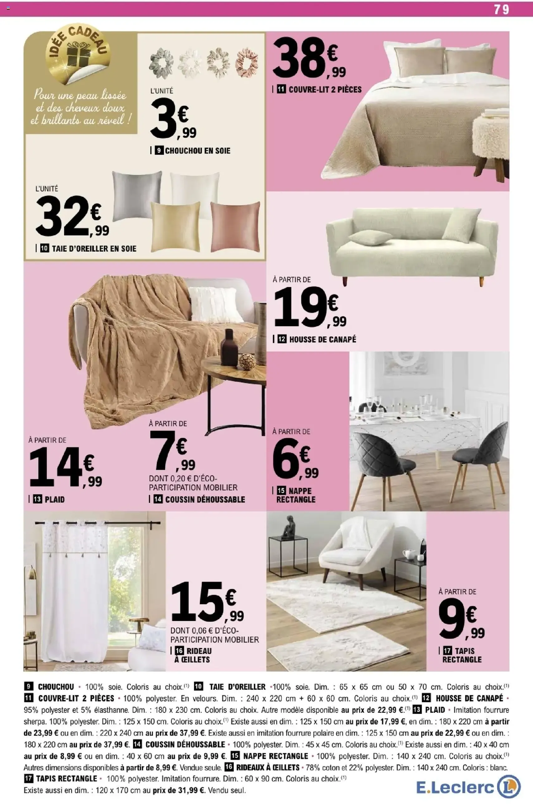 E.Leclerc catalogue semaine 49 - brochure valable à partir du 02/12/2025, page 79 sur 80