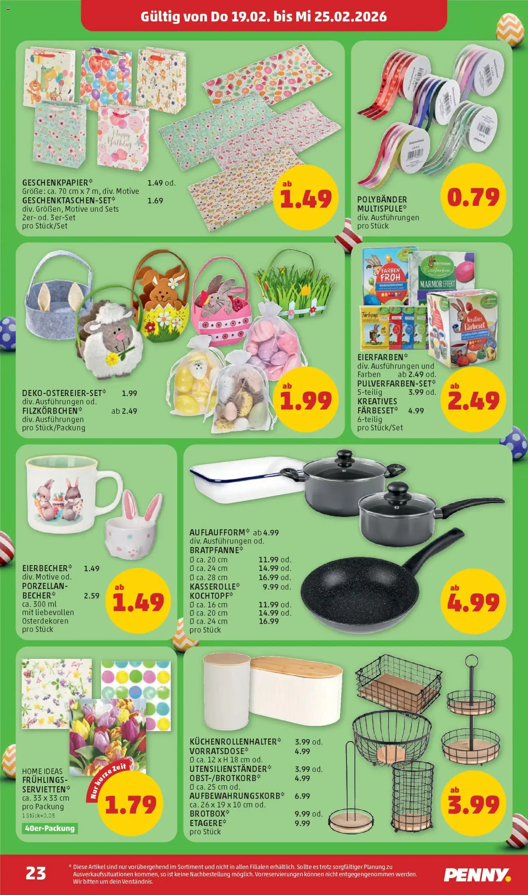 Penny Markt Flugblatt - Gültiger Prospekt ab 19.02.2026, Seite 23 von insgesamt 32