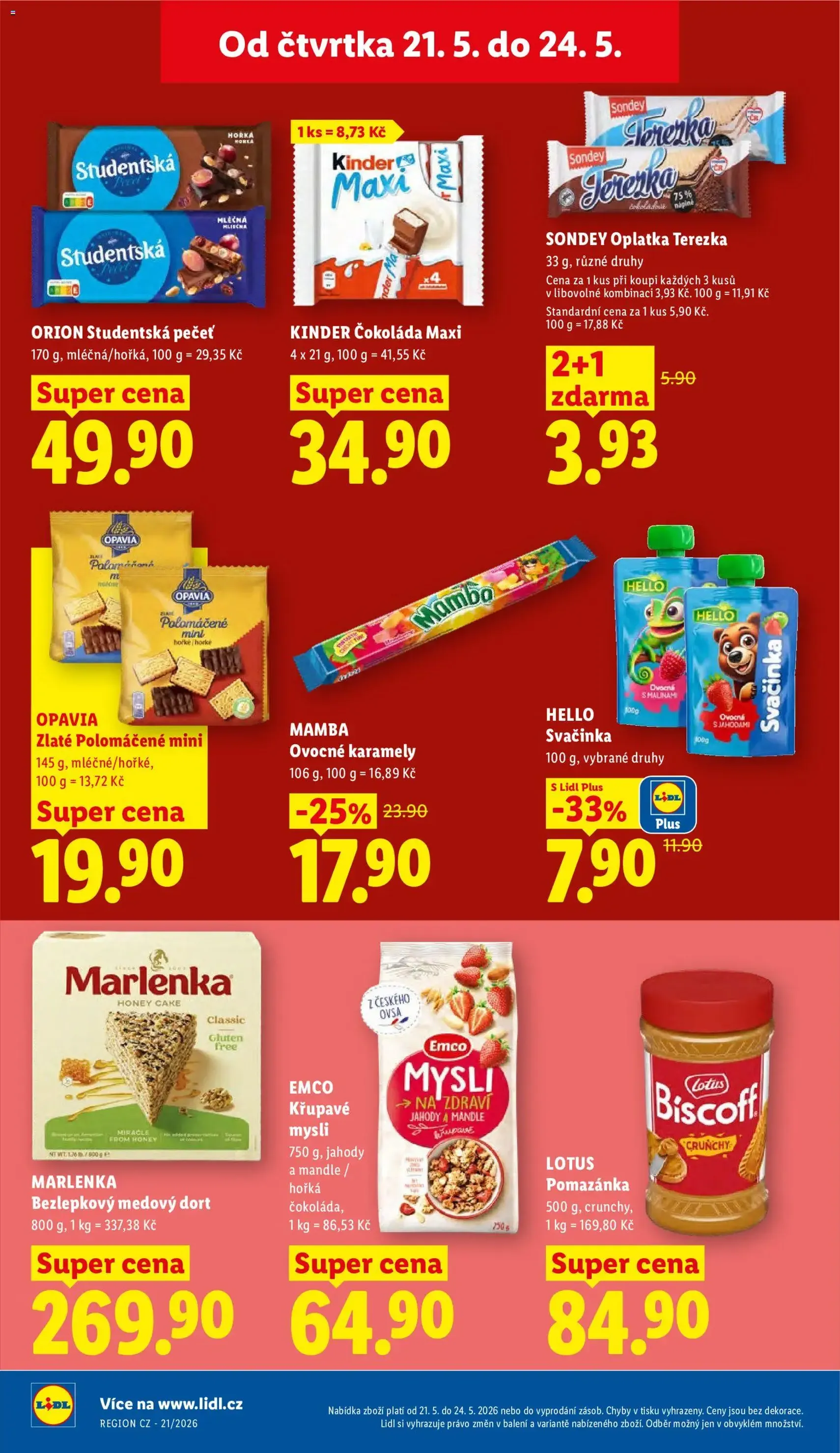 Lidl leták - platný leták od 21.05.2026 strana 16 z 47