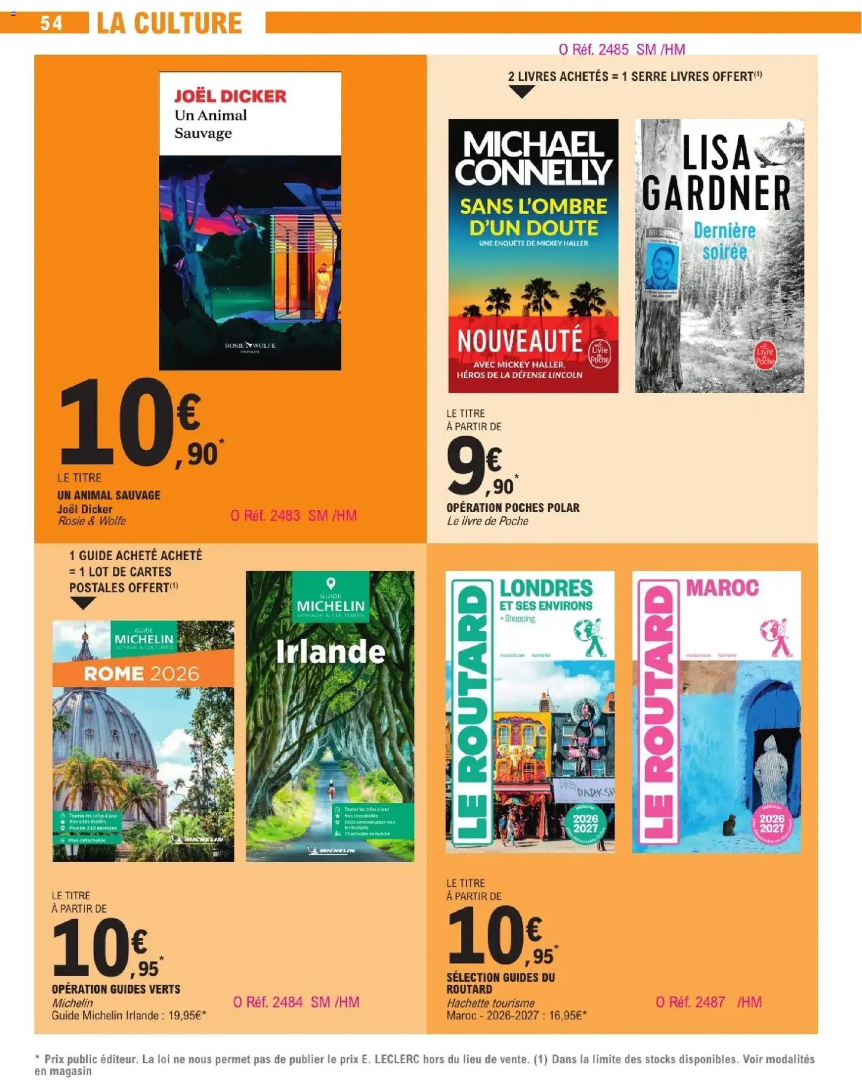 E.Leclerc catalogue de la semaine 13 - brochure valable à partir du 24/03/2026, page 54 sur 63