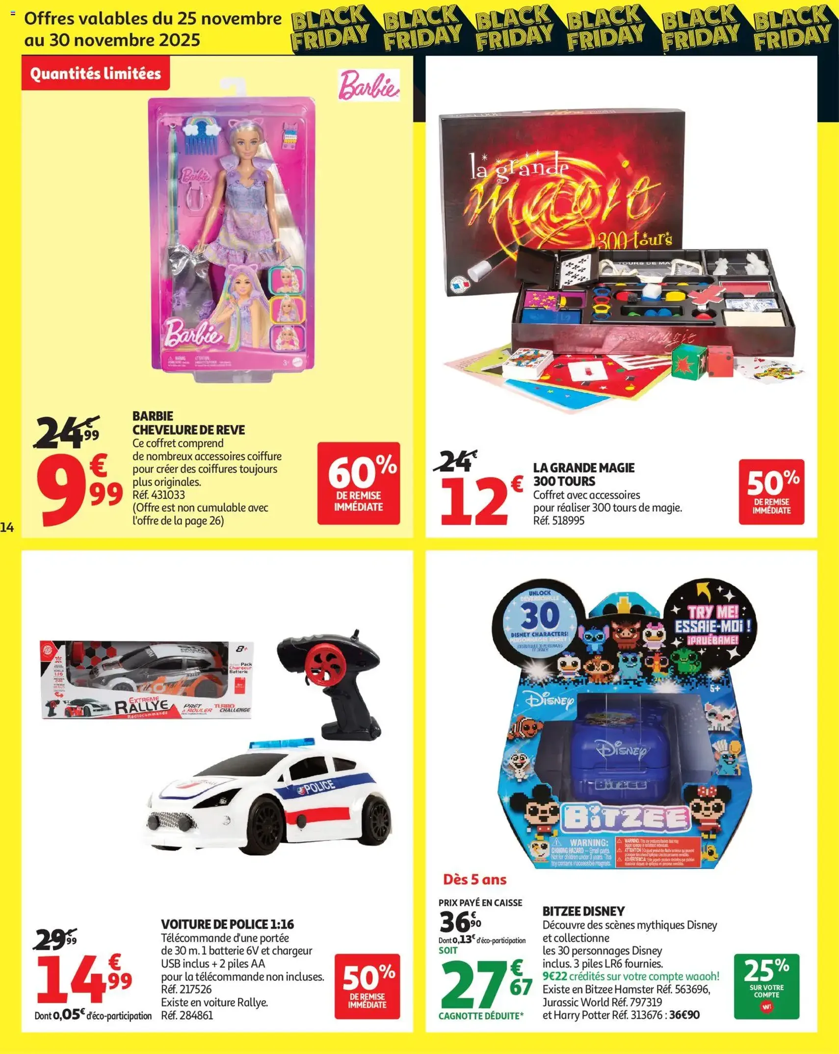 Auchan Black Friday - brochure valable à partir du 25/11/2025, page 14 sur 28