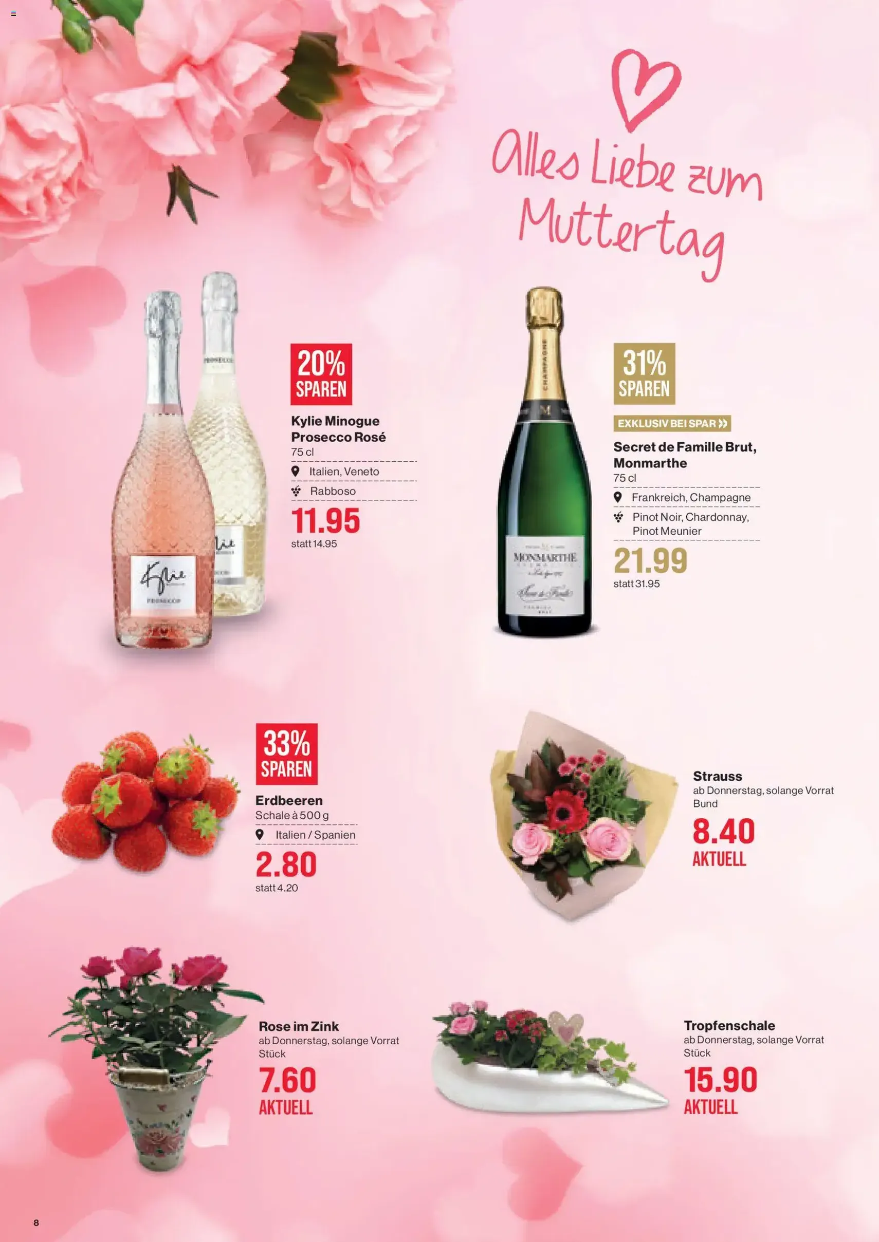 SPAR aktionen - Gültiger Prospekt ab 07.05.2026, Seite 8 von insgesamt 19