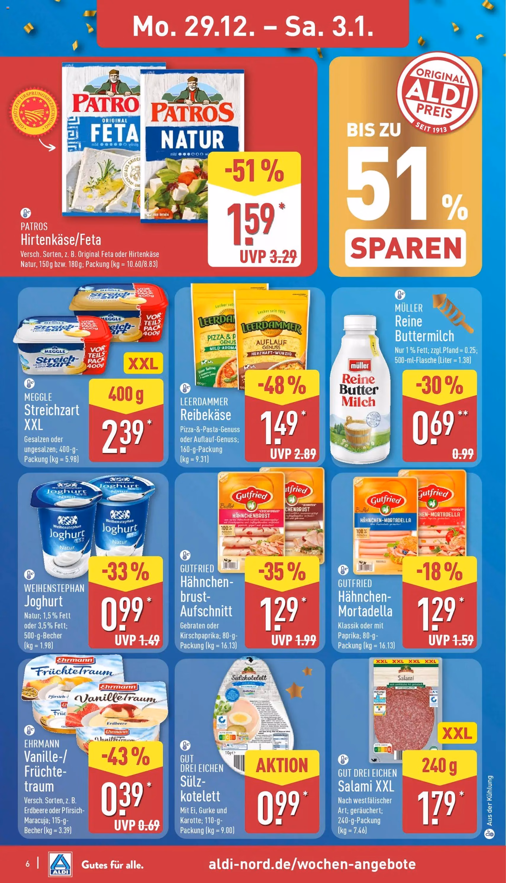 Aldi Prospekt - Gültiger Prospekt ab 29.12.2025, Seite 6 von insgesamt 32