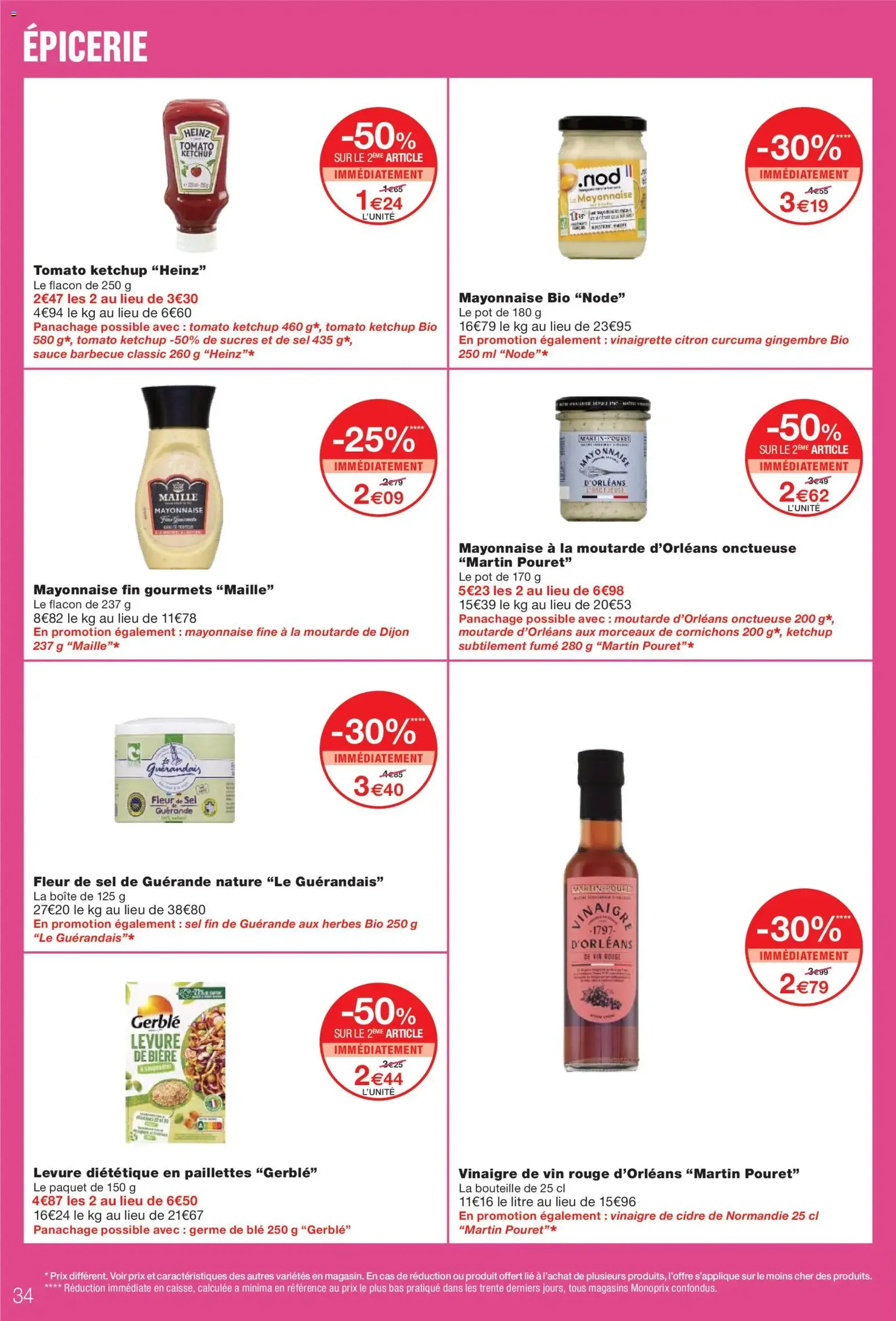 Monoprix catalogue - brochure valable à partir du 02/06/2026, page 34 sur 54