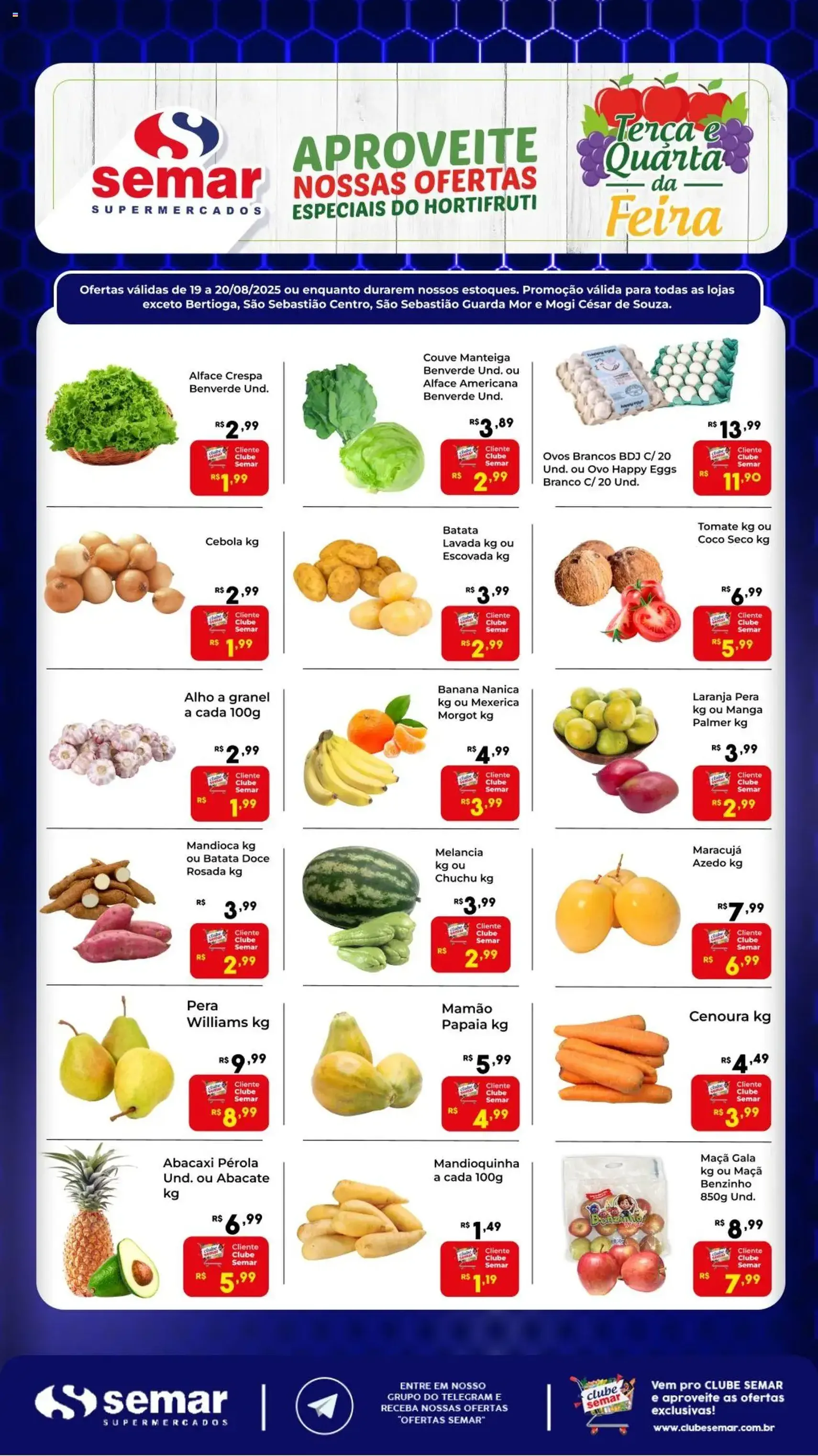 Semar Supermercado - Ofertas da semana - folheto válido a partir de 19/08/2025 página 2 de 3