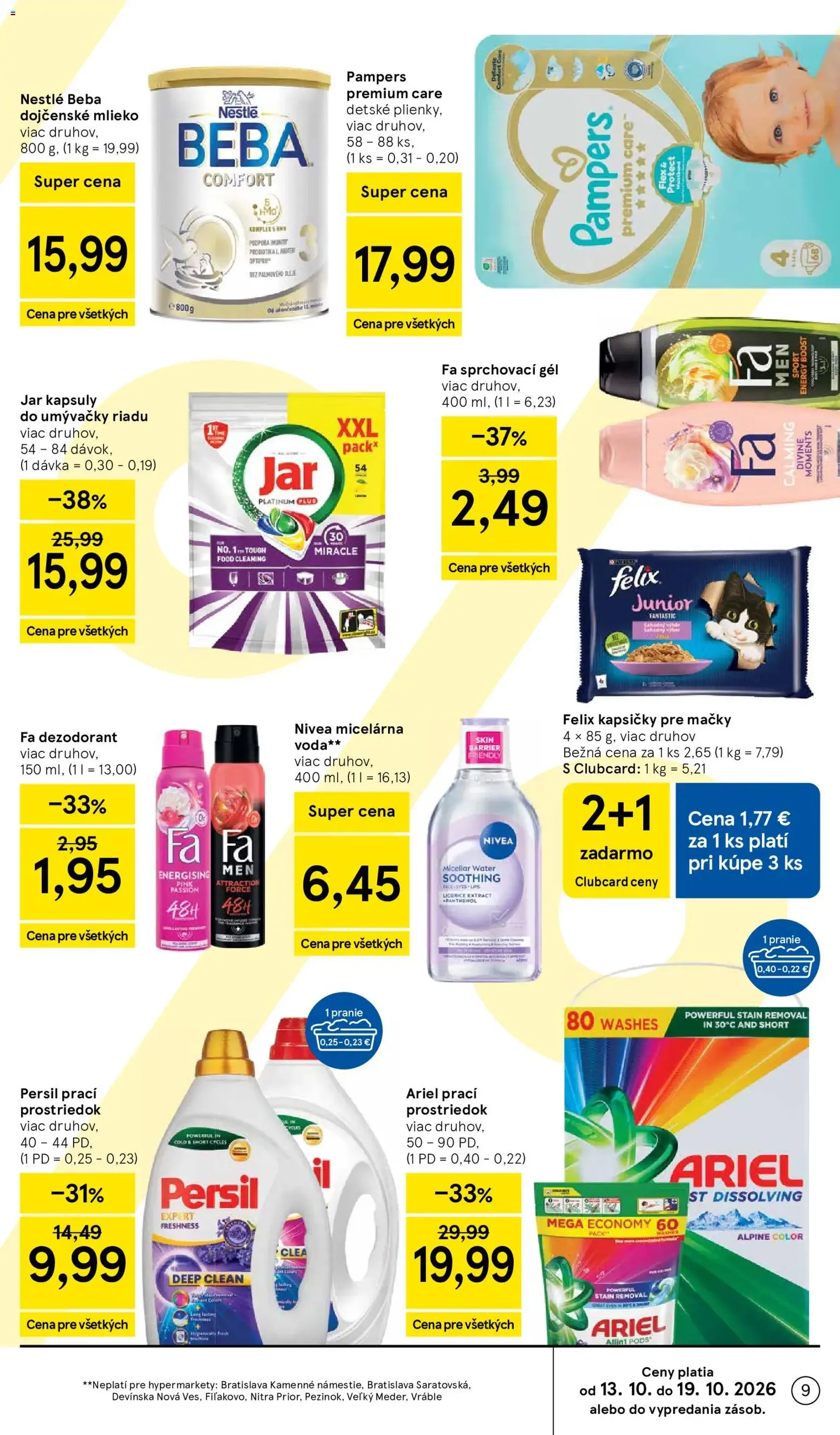 Tesco Hypermarket - leták - platný leták od 14.10.2026 strana 9 z 45