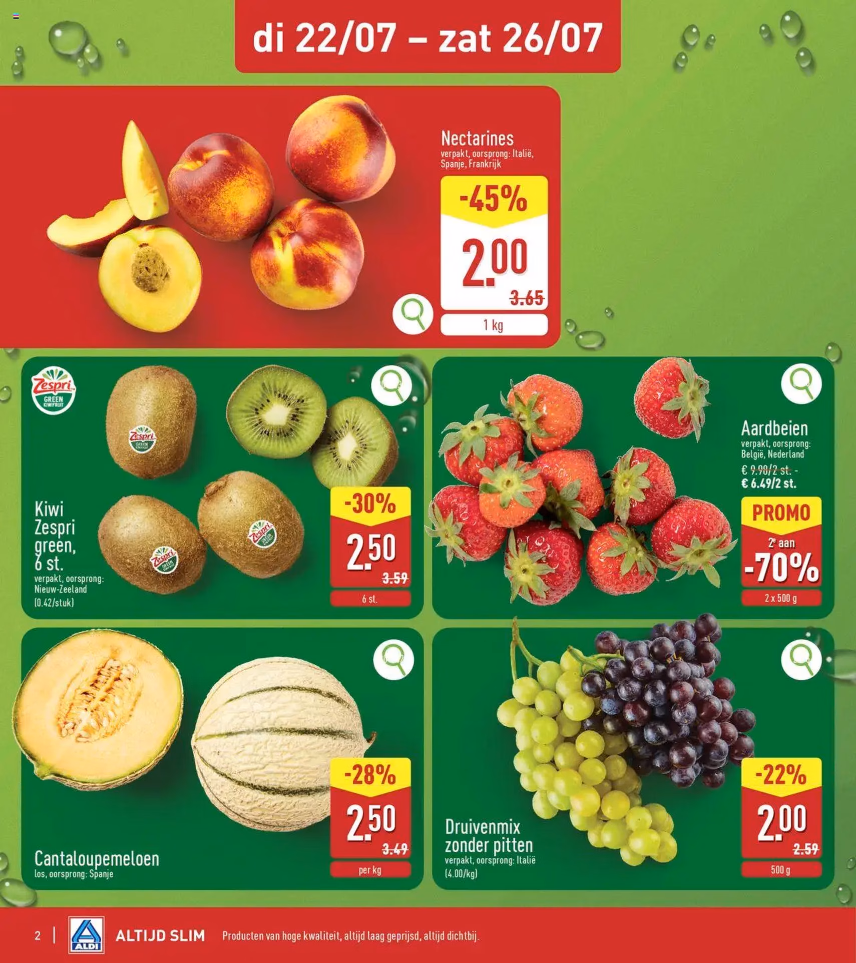 Aldi folder week 30 - geldige folder vanaf 22/07/2025 pagina 2 van 25 Aldi folder week 30 - geldige folder vanaf 22/07/2025 pagina 2 van 25