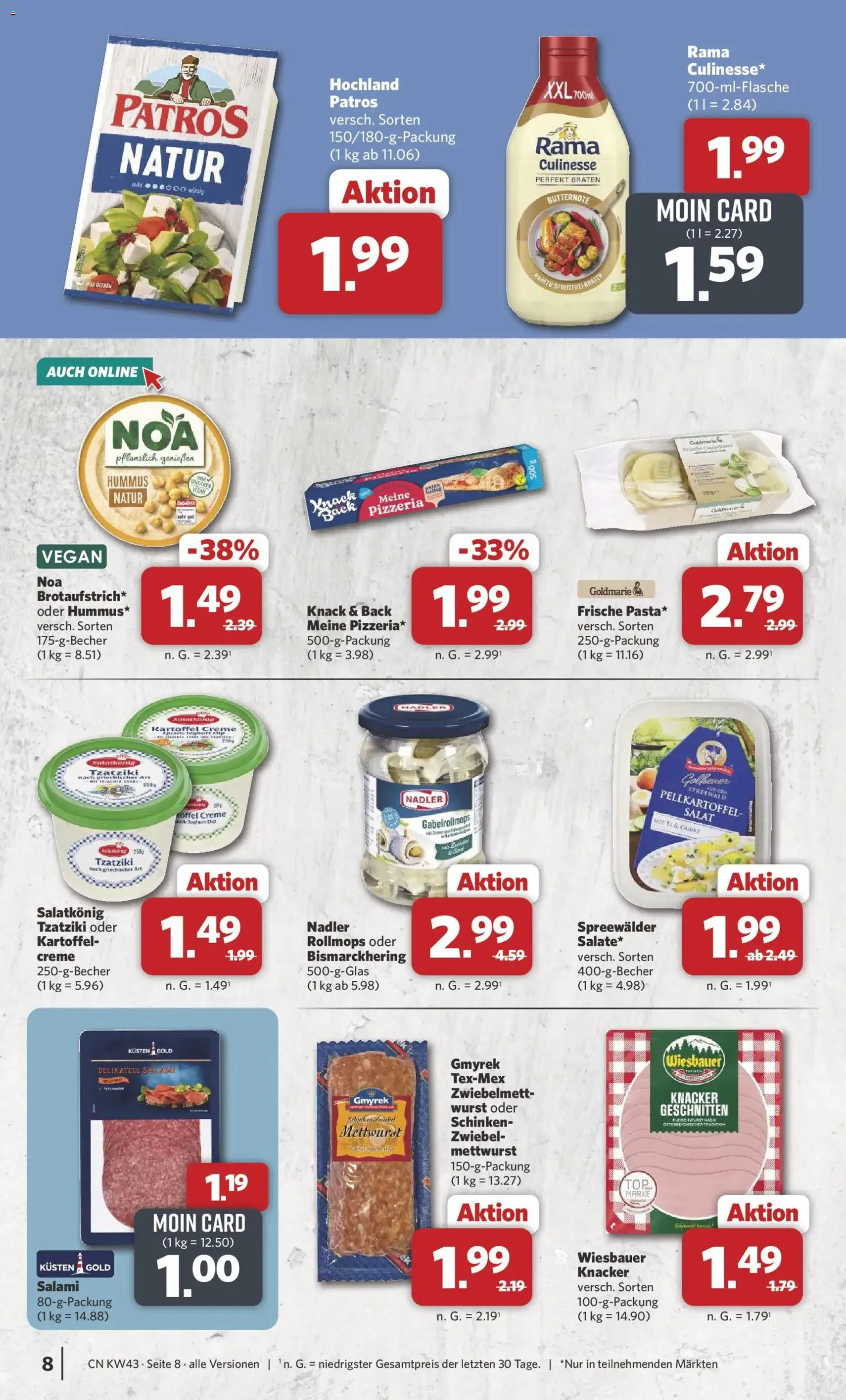 Combi Prospekt - Gültiger Prospekt ab 19.10.2026, Seite 8 von insgesamt 29