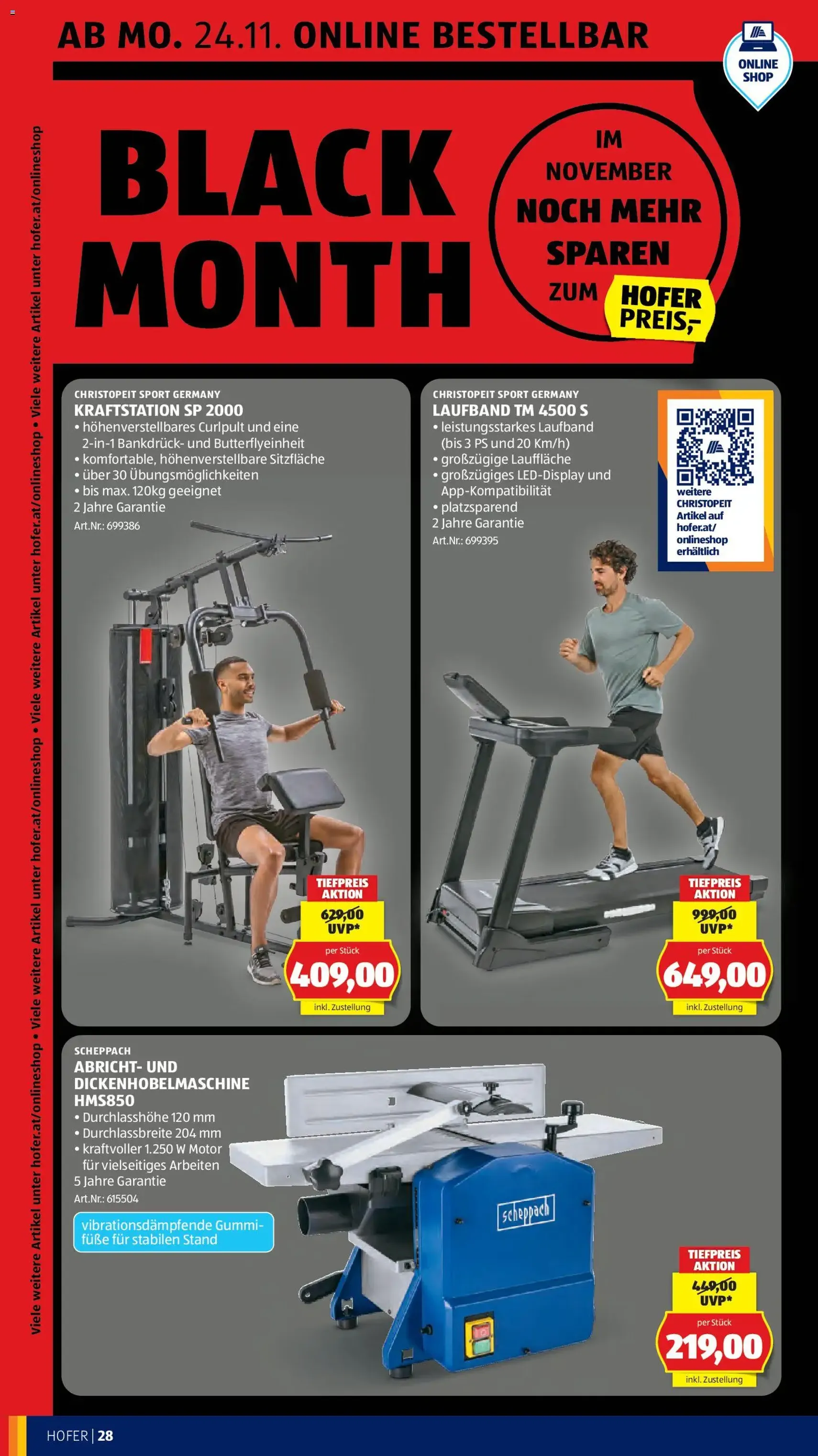 Hofer - Black Friday - Gültiger Prospekt ab 21.11.2025, Seite 42 von insgesamt 63