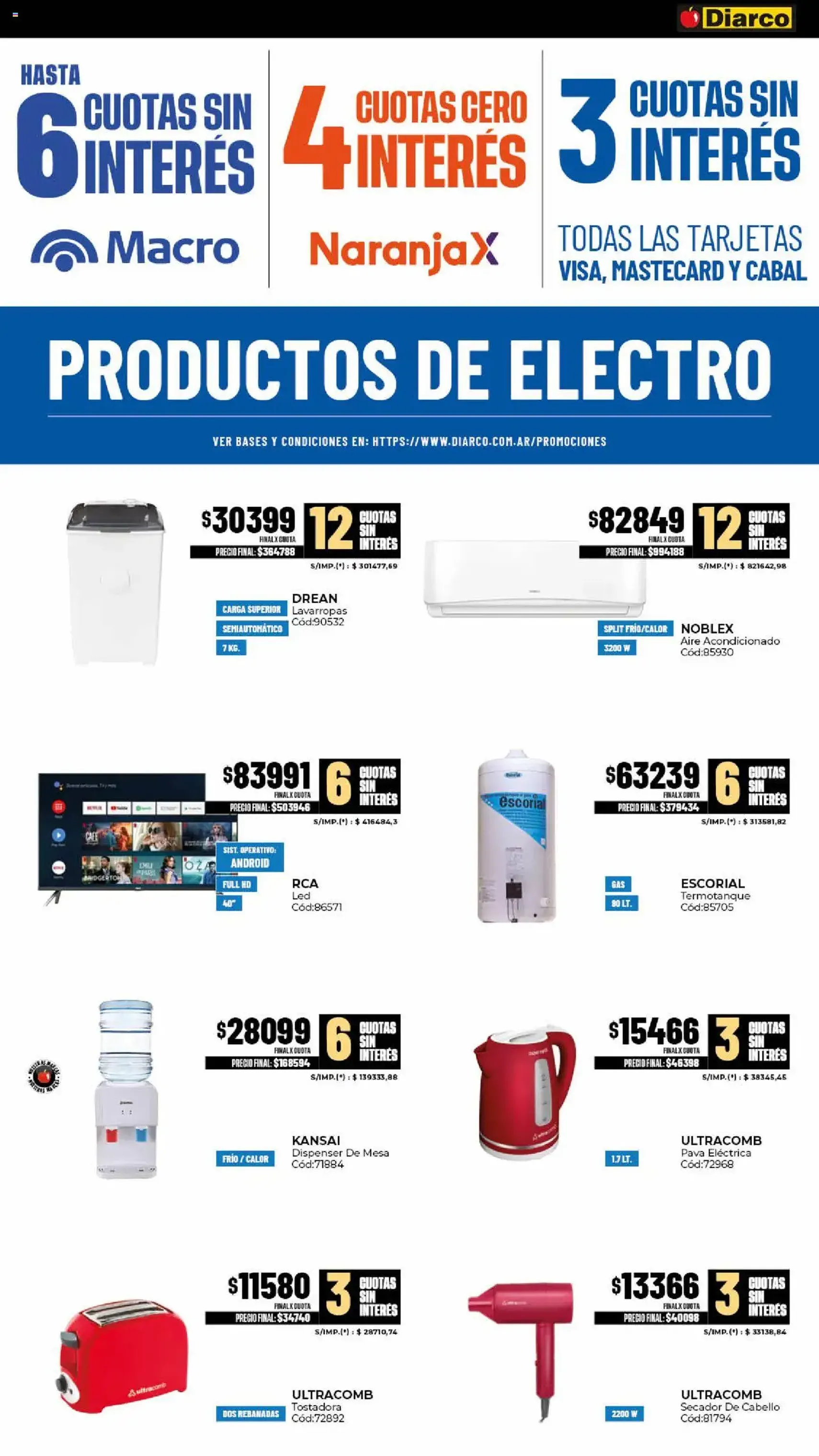 Diarco - Ofertas Sur - folleto válido desde 20/10/2025 página 20 de 22 Diarco - Ofertas Sur - folleto válido desde 20/10/2025 página 20 de 22