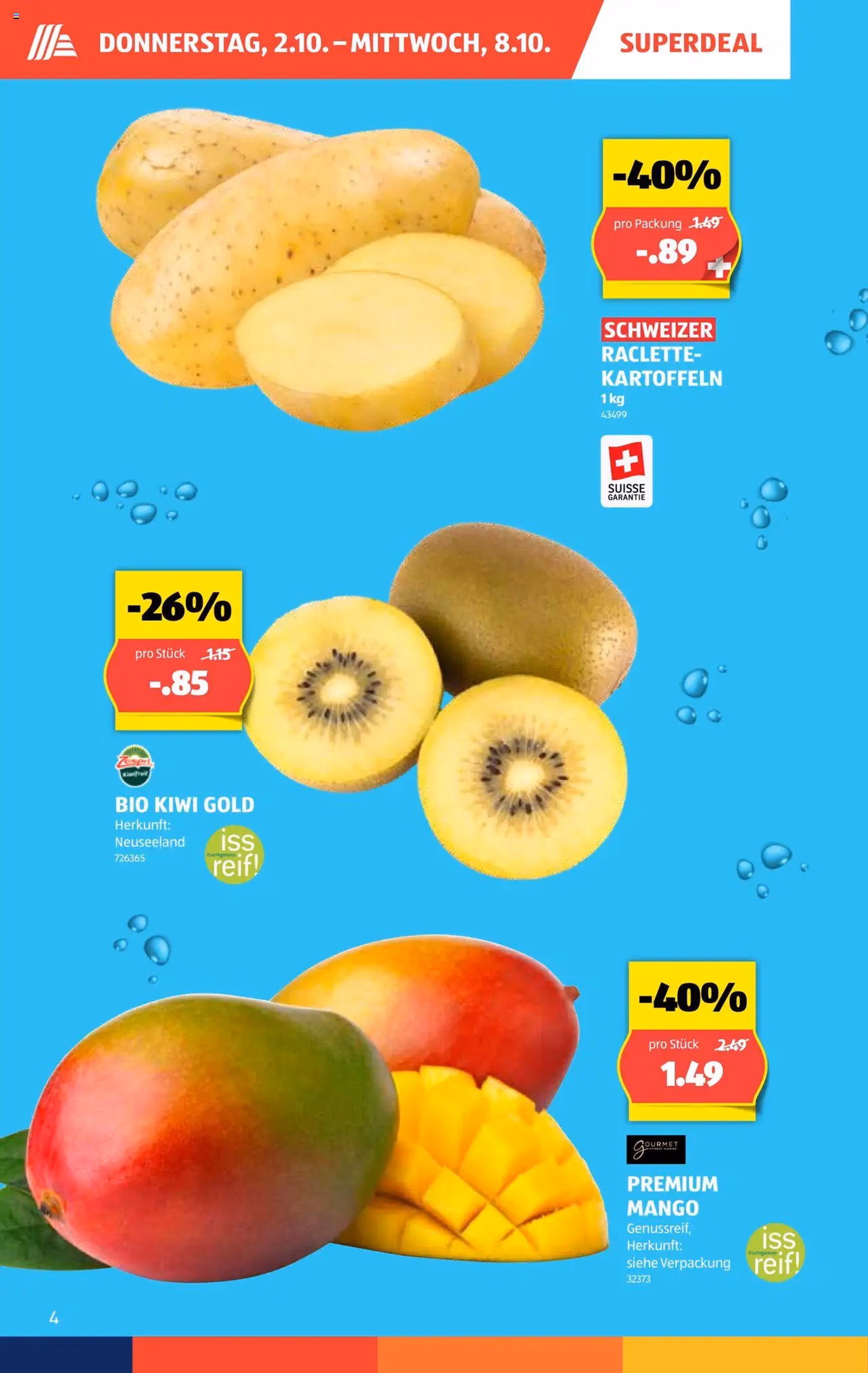 Aldi Aktionen - Gültiger Prospekt ab 02.10.2025, Seite 5 von insgesamt 36