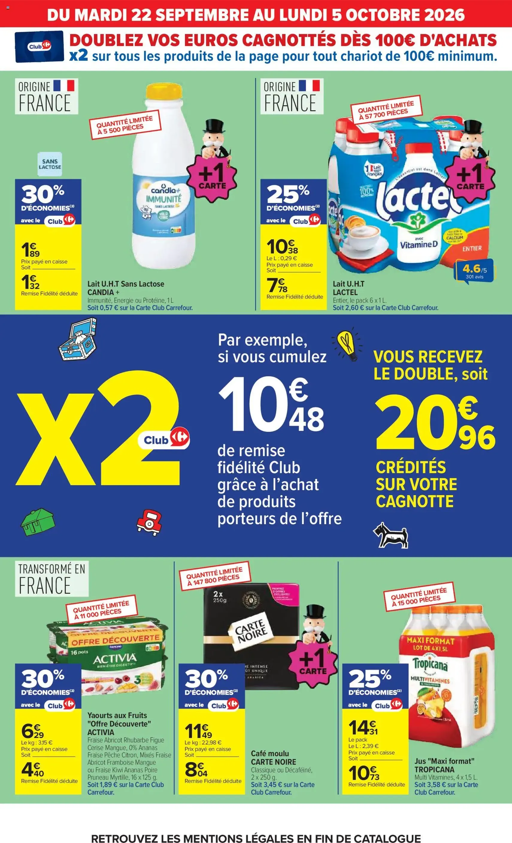 Carrefour catalogue - brochure valable à partir du 22/09/2026, page 12 sur 102
