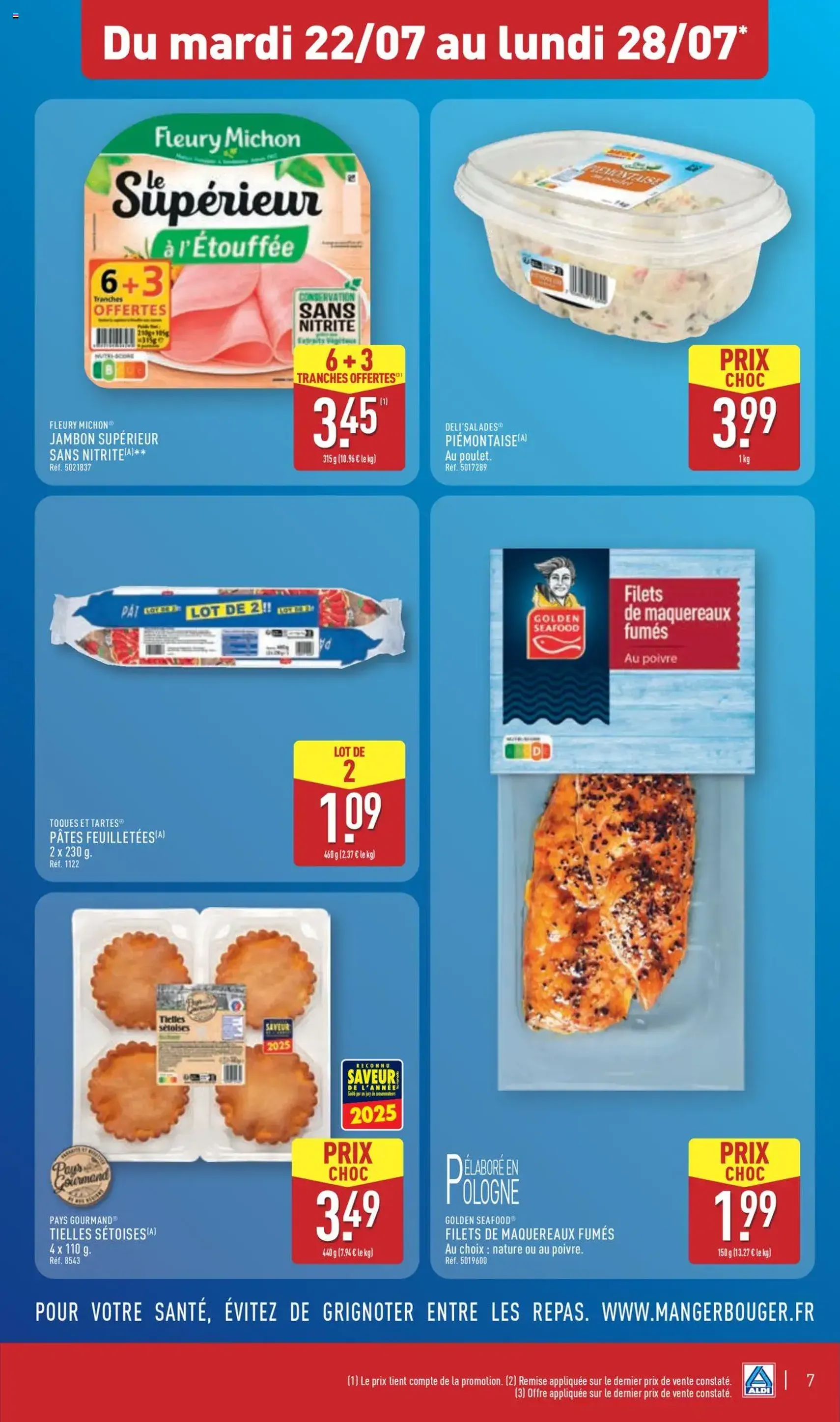 Aldi catalogue semaine 30 - brochure valable à partir du 22/07/2025, page 9 sur 45 Aldi catalogue semaine 30 - brochure valable à partir du 22/07/2025, page 9 sur 45