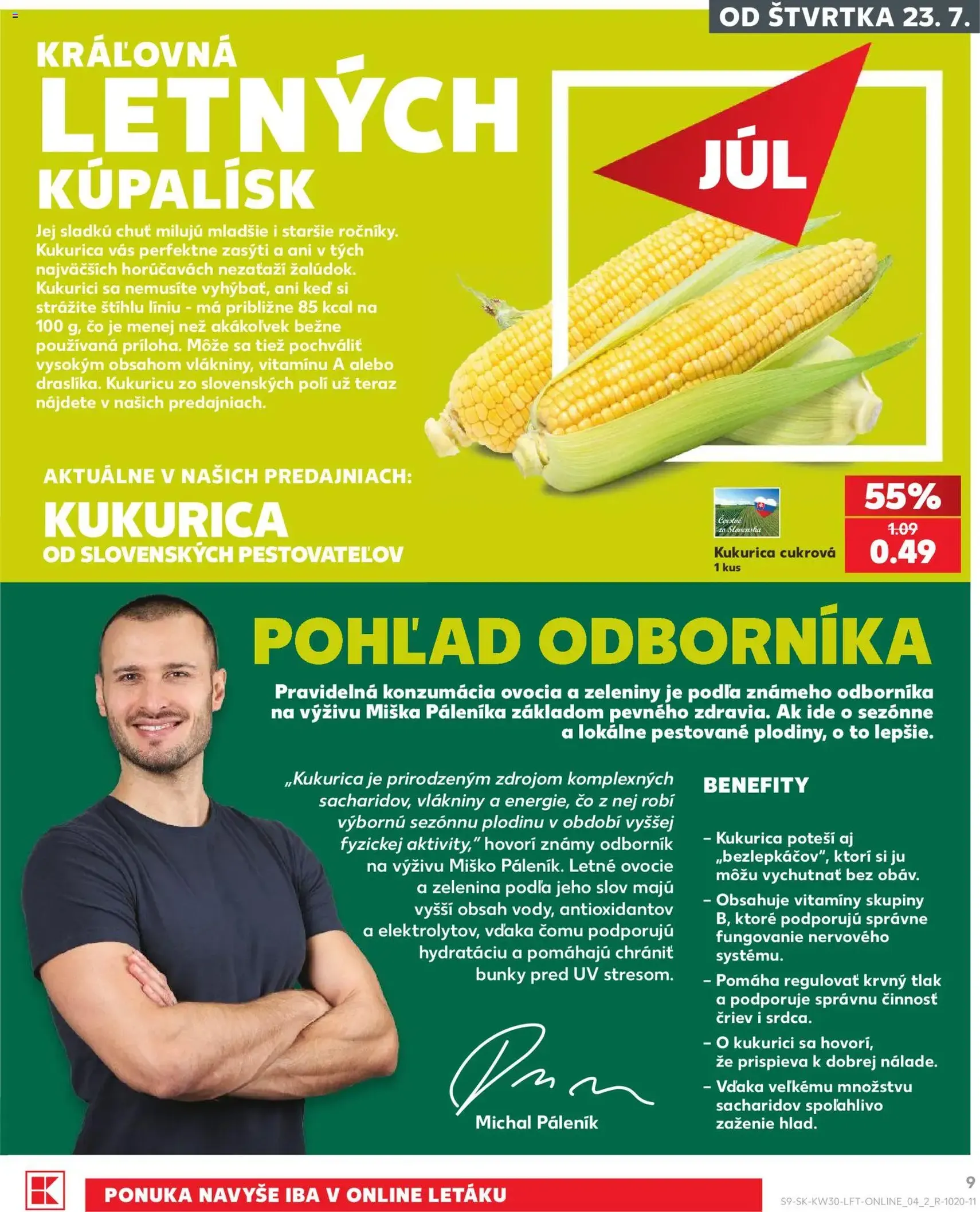 Kaufland leták - platný leták od 23.07.2026 strana 9 z 74