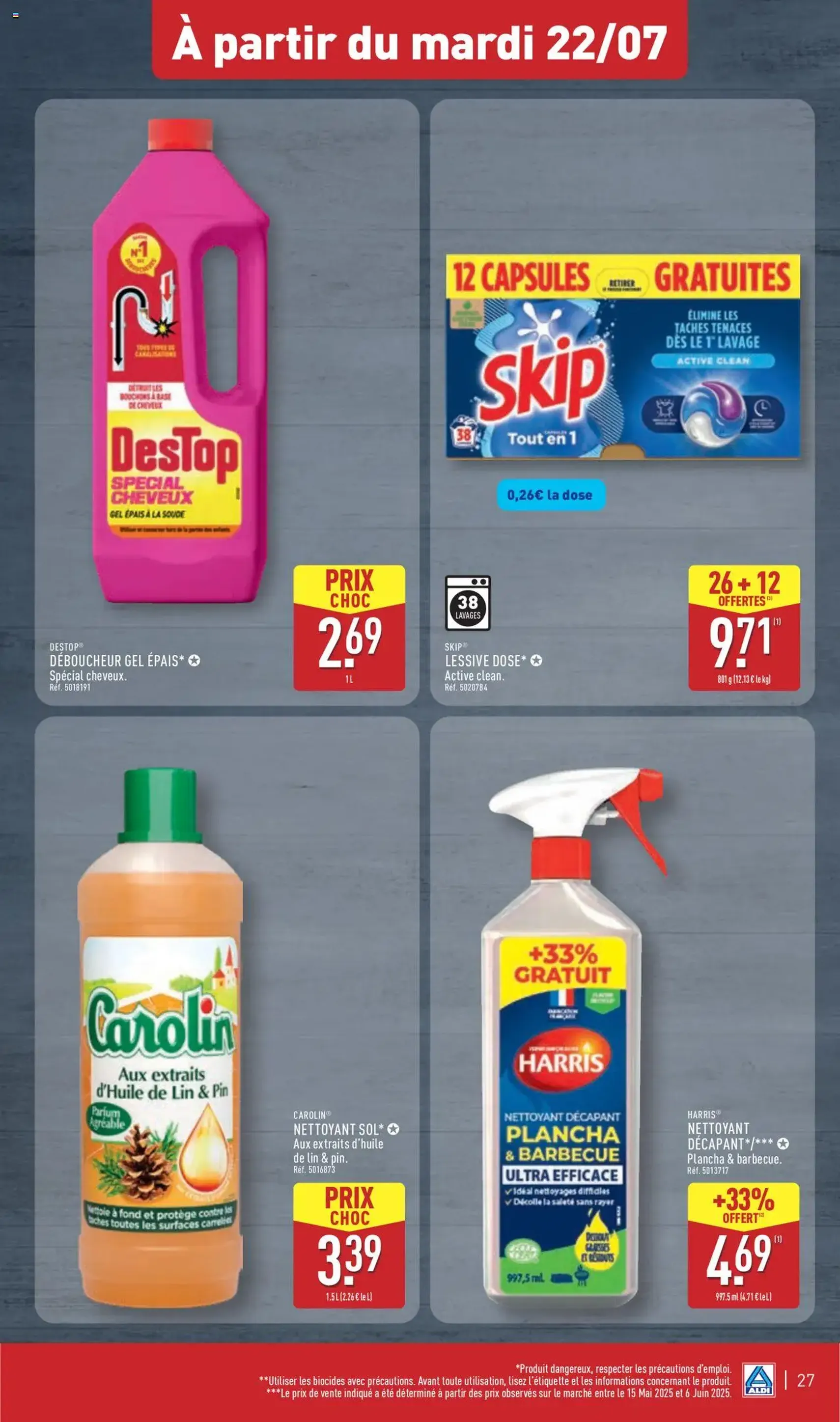 Aldi catalogue semaine 30 - brochure valable à partir du 22/07/2025, page 29 sur 45 Aldi catalogue semaine 30 - brochure valable à partir du 22/07/2025, page 29 sur 45